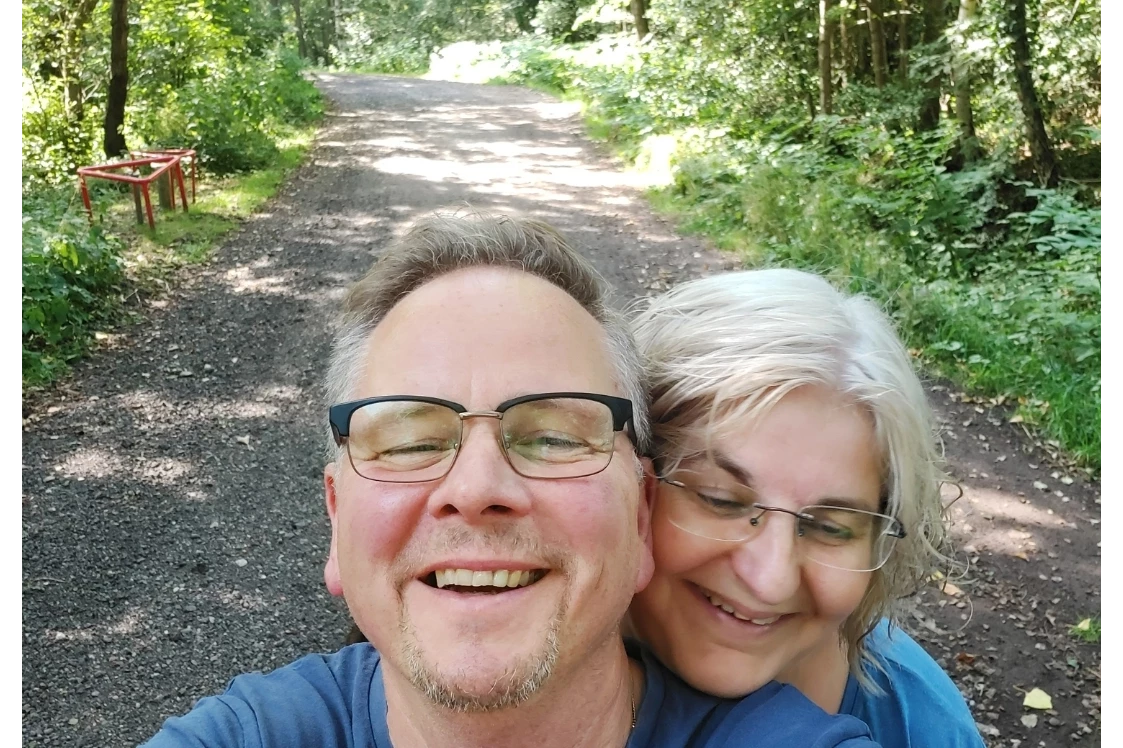 Wohnmobilstellplatz: Betreiberehepaar Michael und Ellen 😃 - Alter Bangsteder Hof 