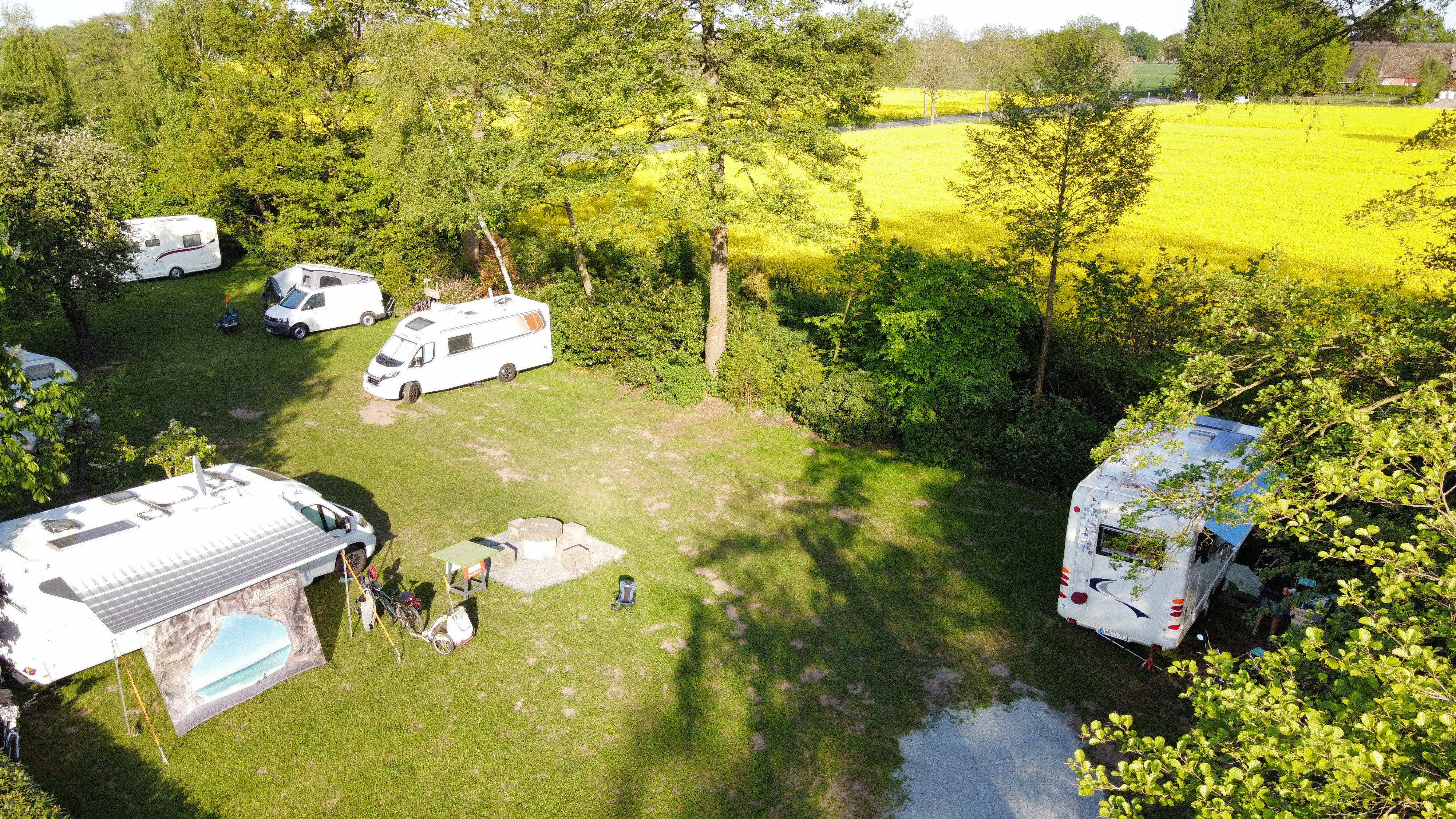 Wohnmobil-Wiese Dmmer-See - Wohnmobilstellplatz in Lembruch, Niedersachsen  | stellplatz.info