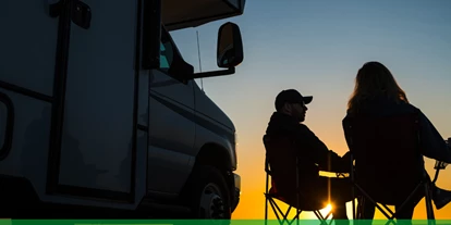 Parkeerplaats voor camper - Art des Stellplatz: bei Gaststätte - Kelmis - Symbolbild - Camping, Stellplatz, Van-Life - Wohnmobilstellplatz Rurseezentrum Rurberg