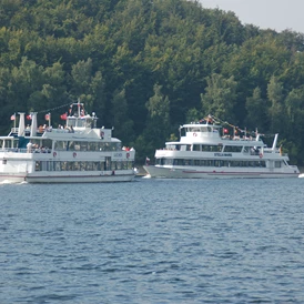 Wohnmobilstellplatz: Rursee Schifffahrt - Wohnmobilhafen Heimbach