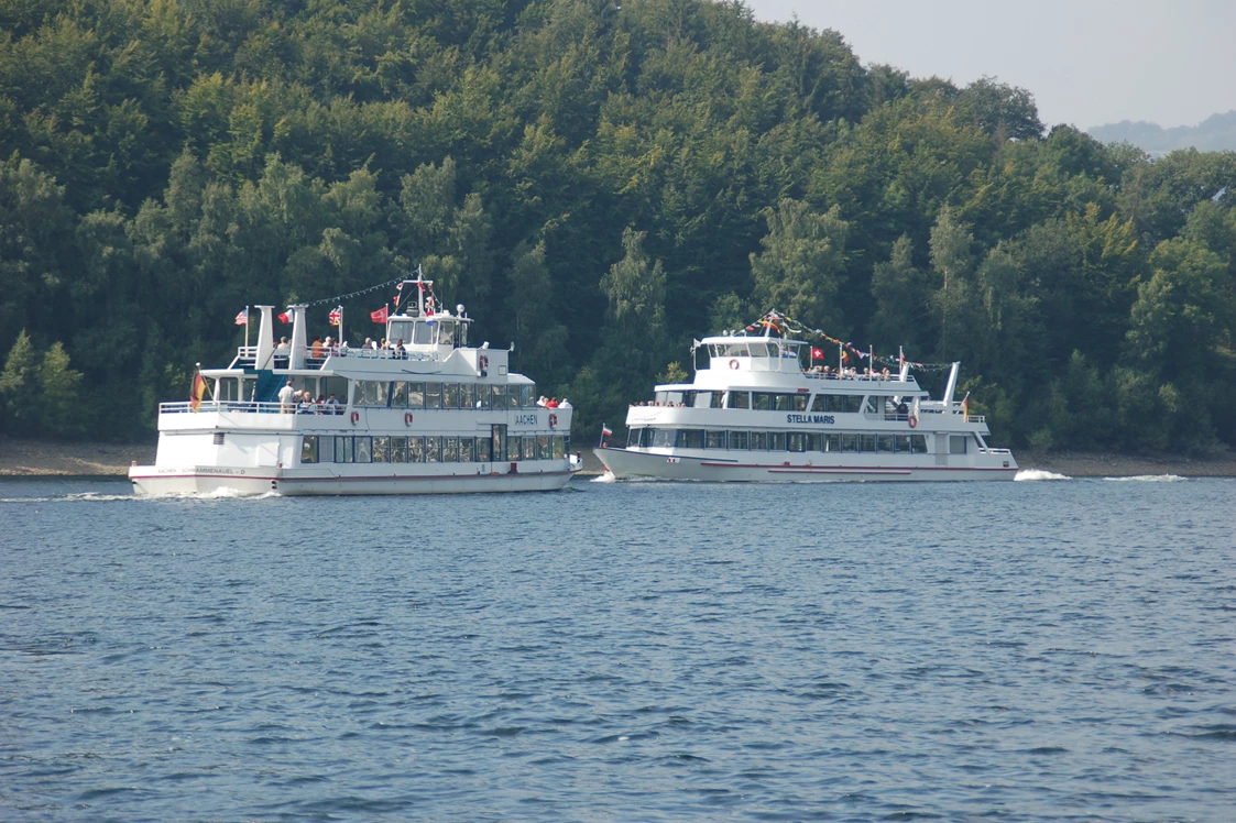 Wohnmobilstellplatz: Rursee Schifffahrt - Wohnmobilhafen Heimbach