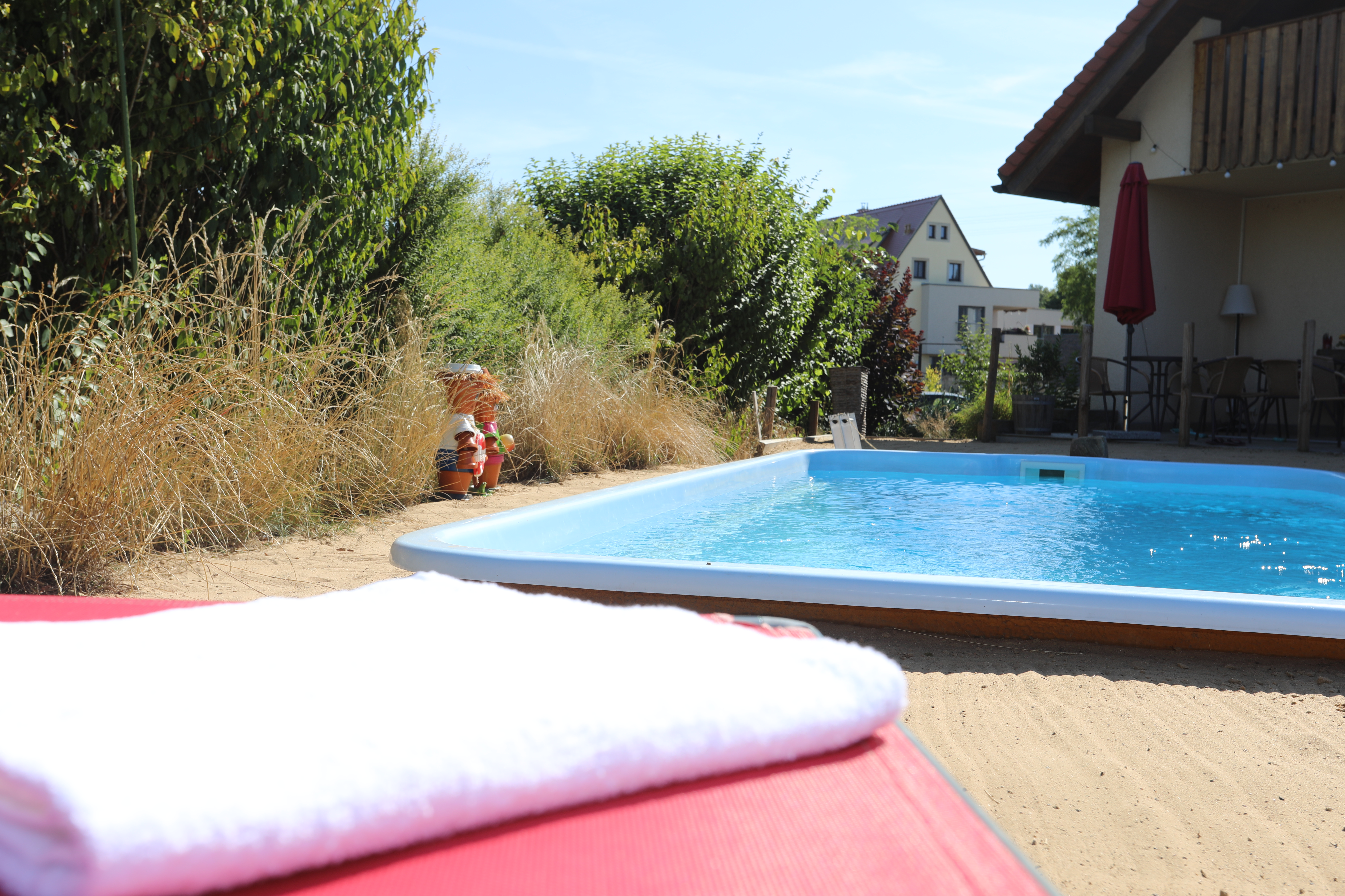 Wohnmobilstellplatz: Außenpool - Camping-Stellplatz "Altjessen 57"