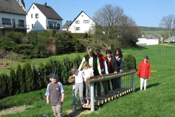 Wohnmobilstellplatz: Barfußpfad in Thalfang - Reisemobilhafen am Festplatz Thalfang