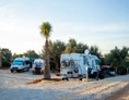 Wohnmobilstellplatz: Ein Teil unseres Campingplatzes  - Oasis Camp