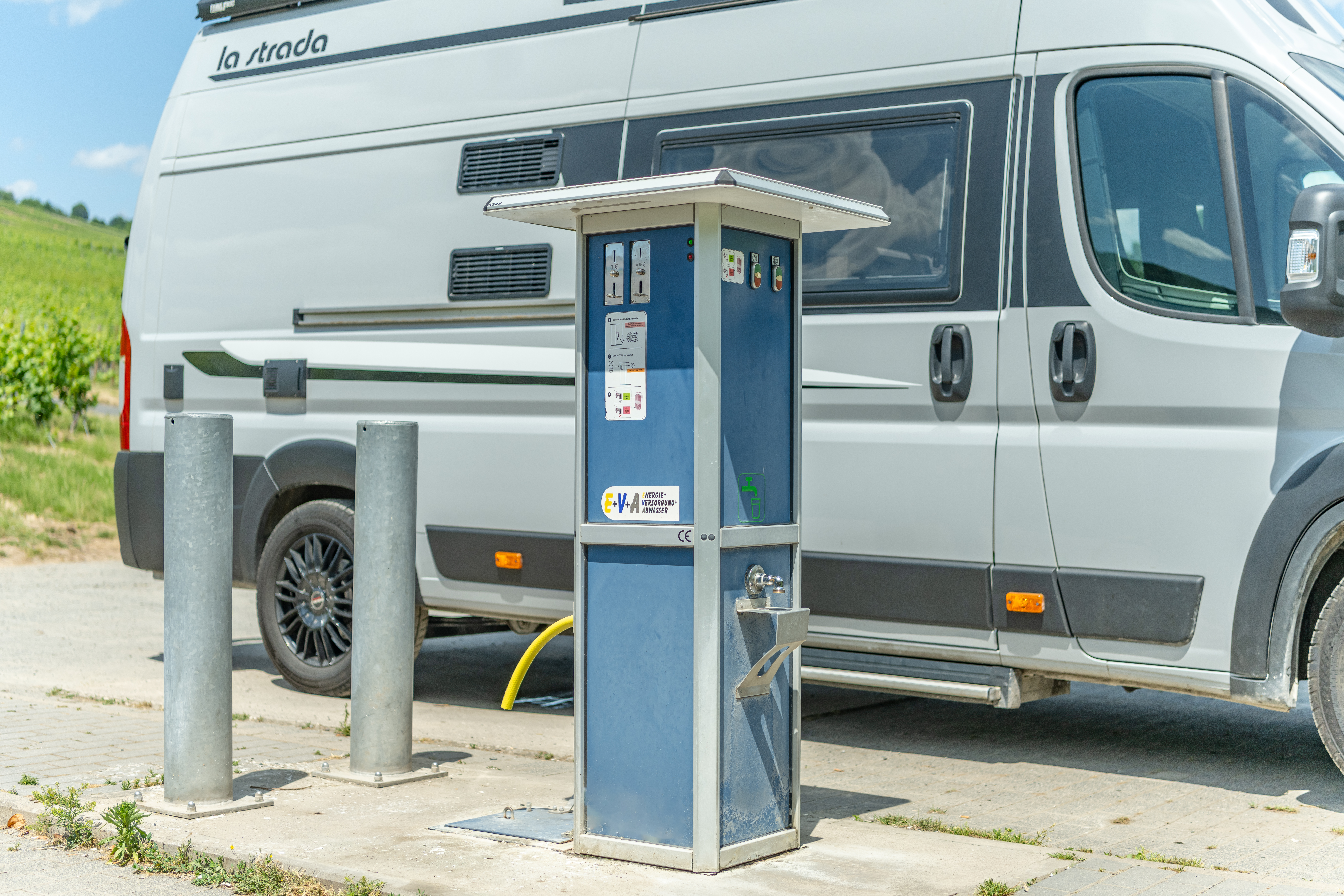 Wohnmobilstellplatz: Entsorgungspark - Wohnmobilstellplatz Römerquelle Zell-Mosel