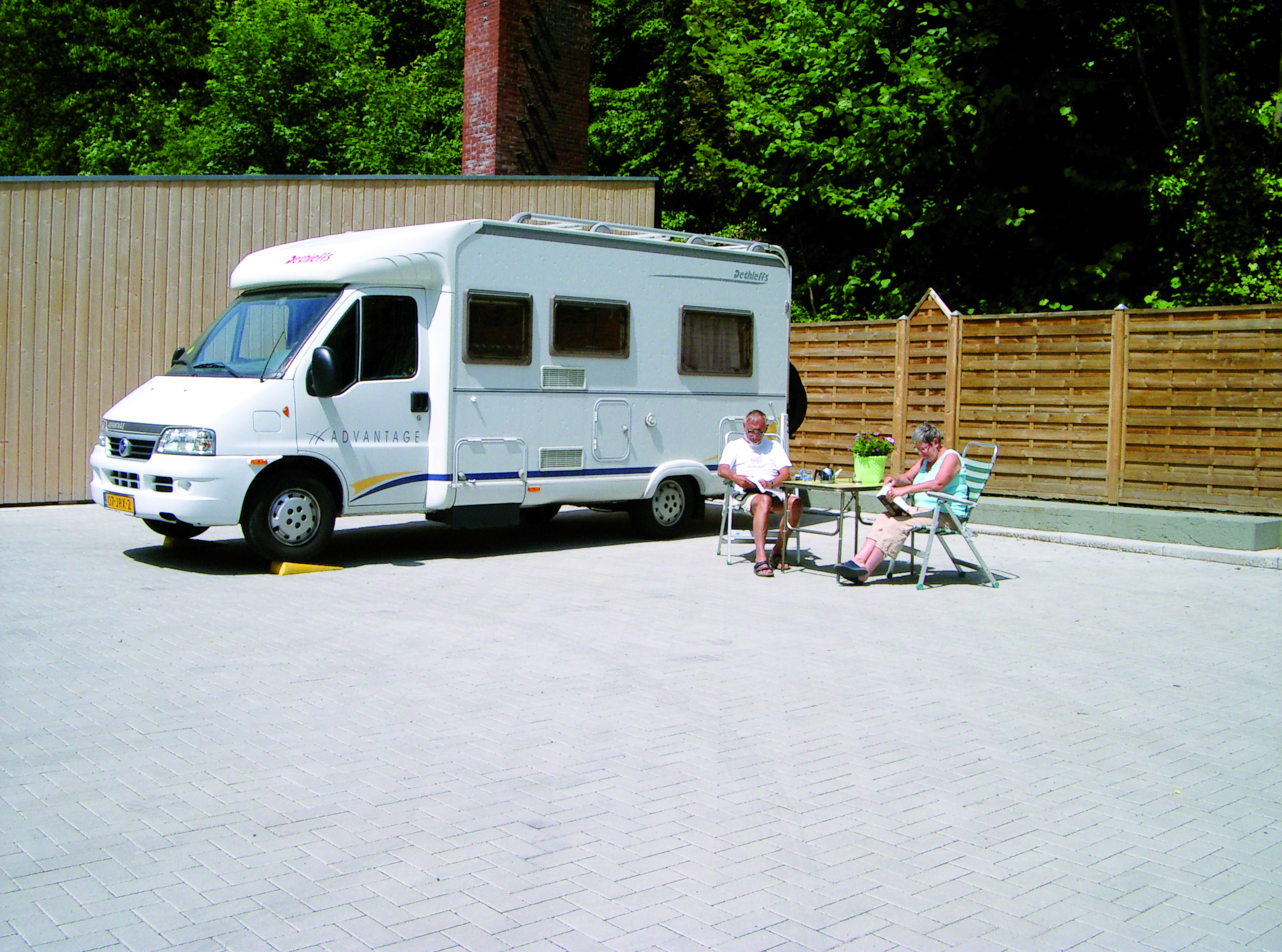Reisemobilstellplatz - Ginsheim-Gustavsburg - Wohnmobilstellplatz im Kurpark