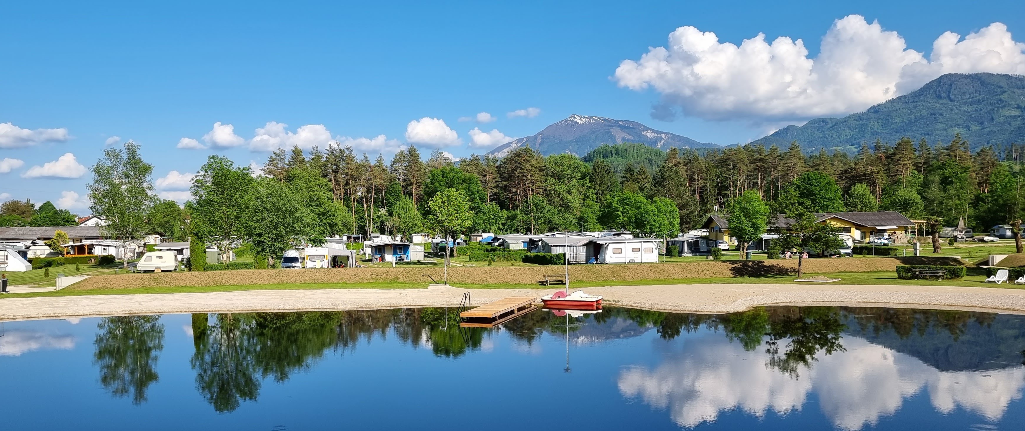 Area sosta per camper - St. Margareten im Rosental - Sonnencamp am Gösselsdorfersee