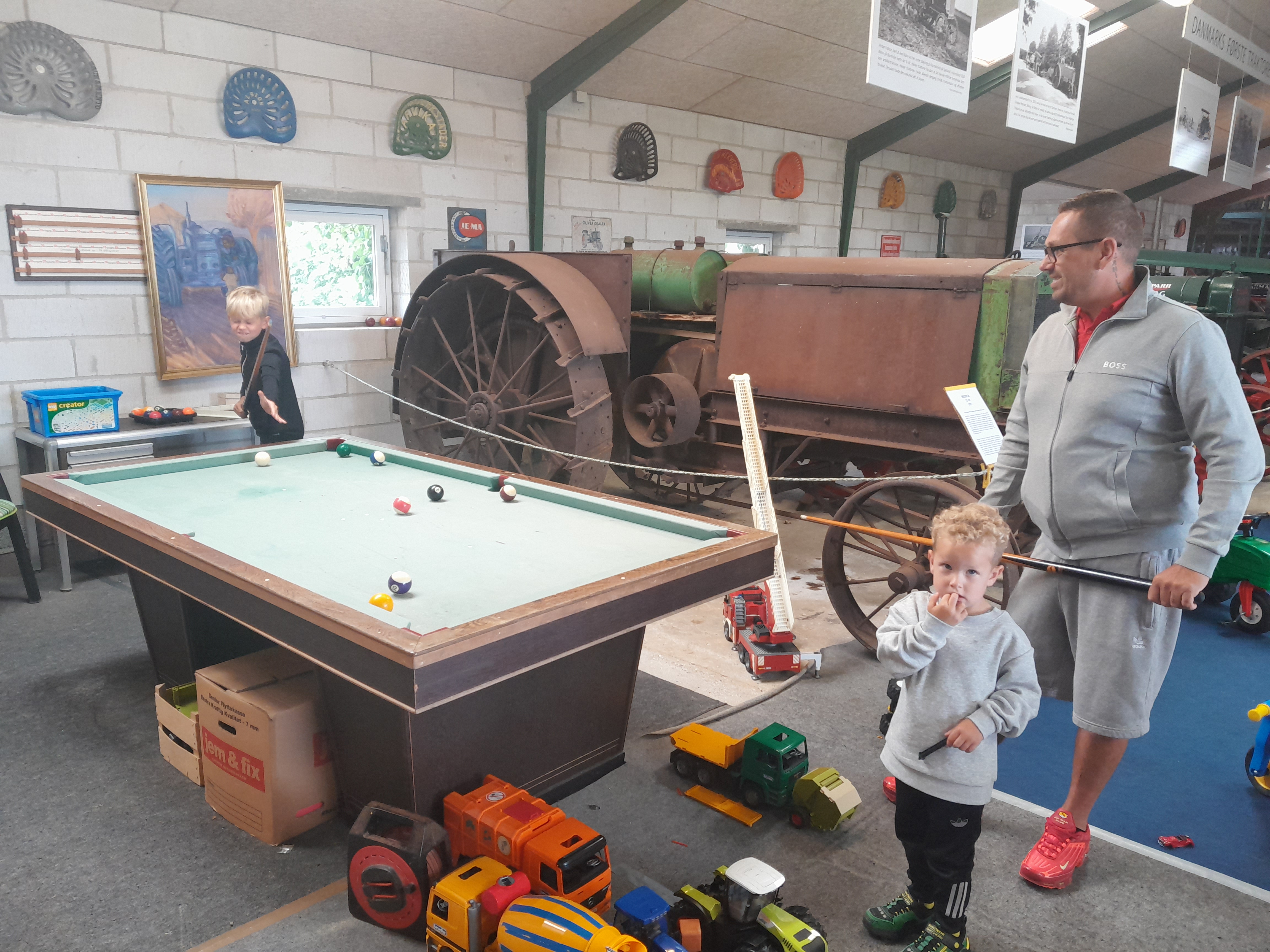 área camper - Nykøbing Mors - Man kann auch Spielen - Morsø Traktormuseum