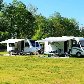 Wohnmobilstellplatz: Standard pitches near facilities - Randers City Camp