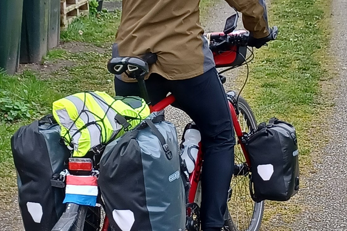 Wohnmobilstellplatz: Viele Gäste gehen dürch Dänemark mit das Fahrrad,  und es ist möglich Ihre Wagen bei uns stehen zu lassen  - Daler Camping