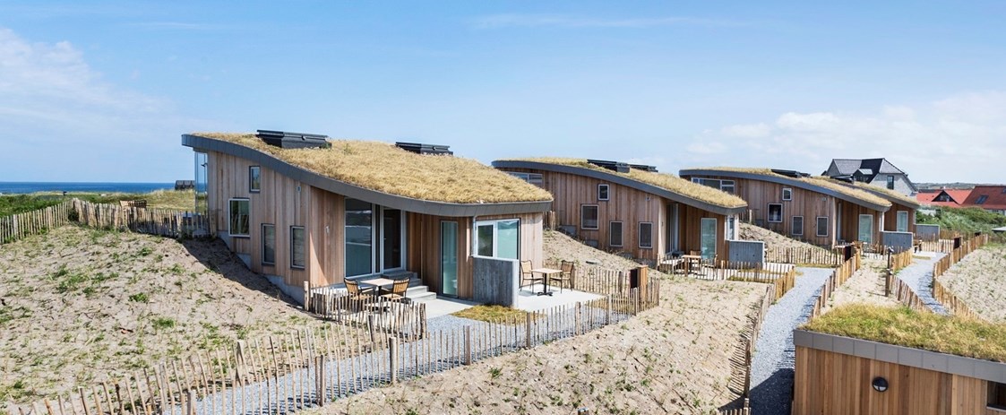 Wohnmobilstellplatz: Neue Hütten auf dem Campingplatz - Strandgaardens Camping