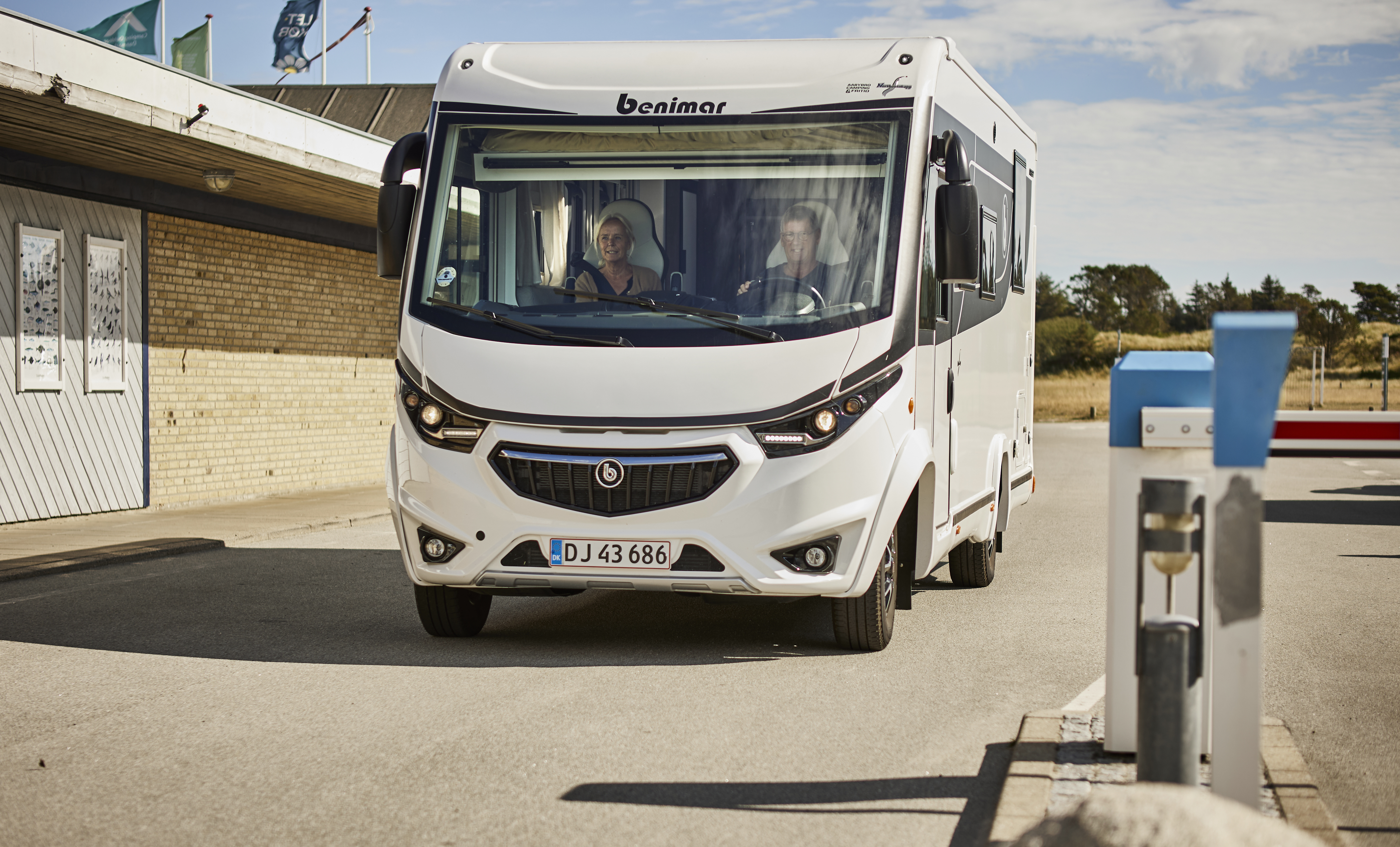 Wohnmobilstellplatz: Bei uns sind Wohnmobile herzlich willkommen. - Skiveren Camping