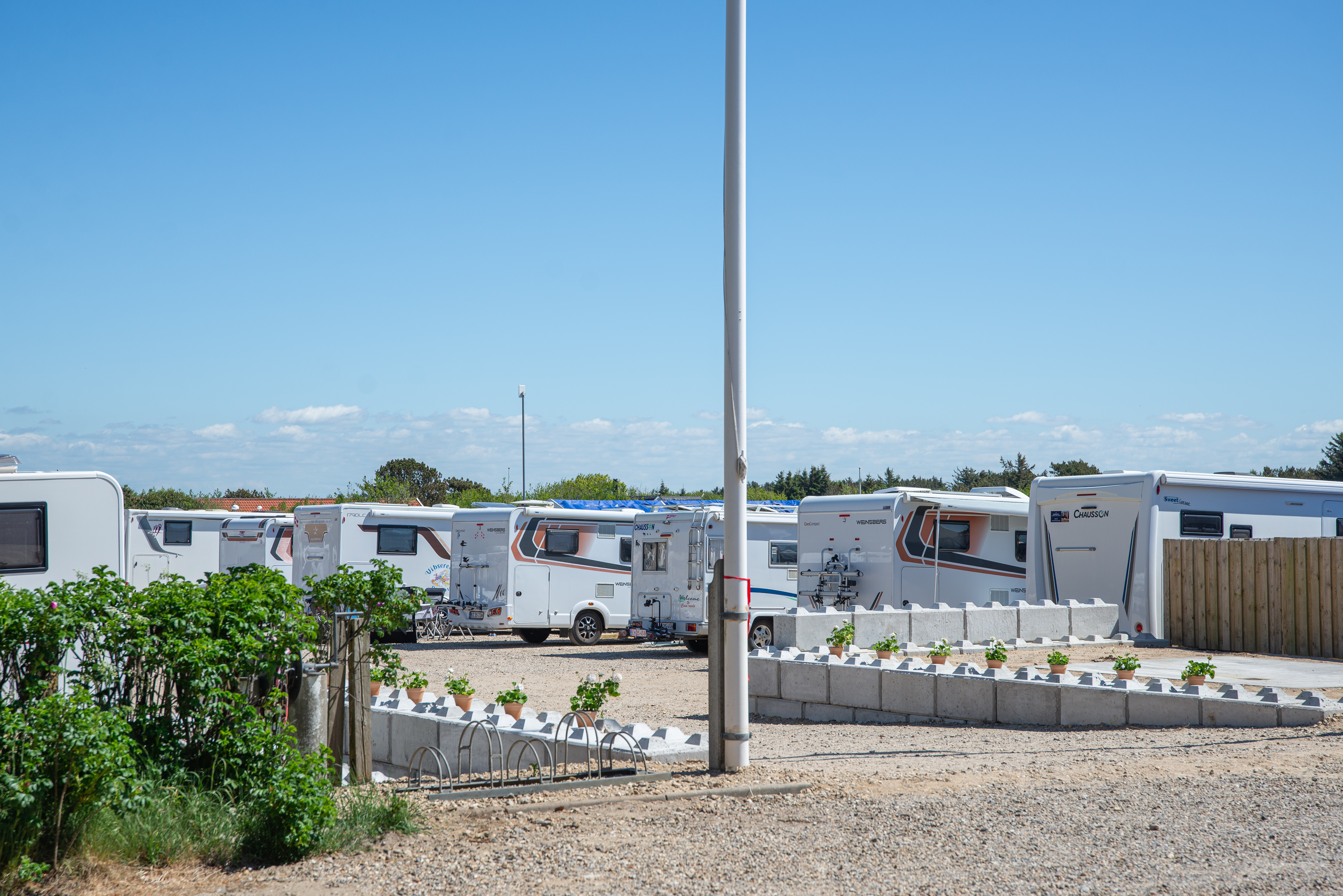 kampeerplaats voor campers - Vedersø Klit - Stellplatz Søndervig