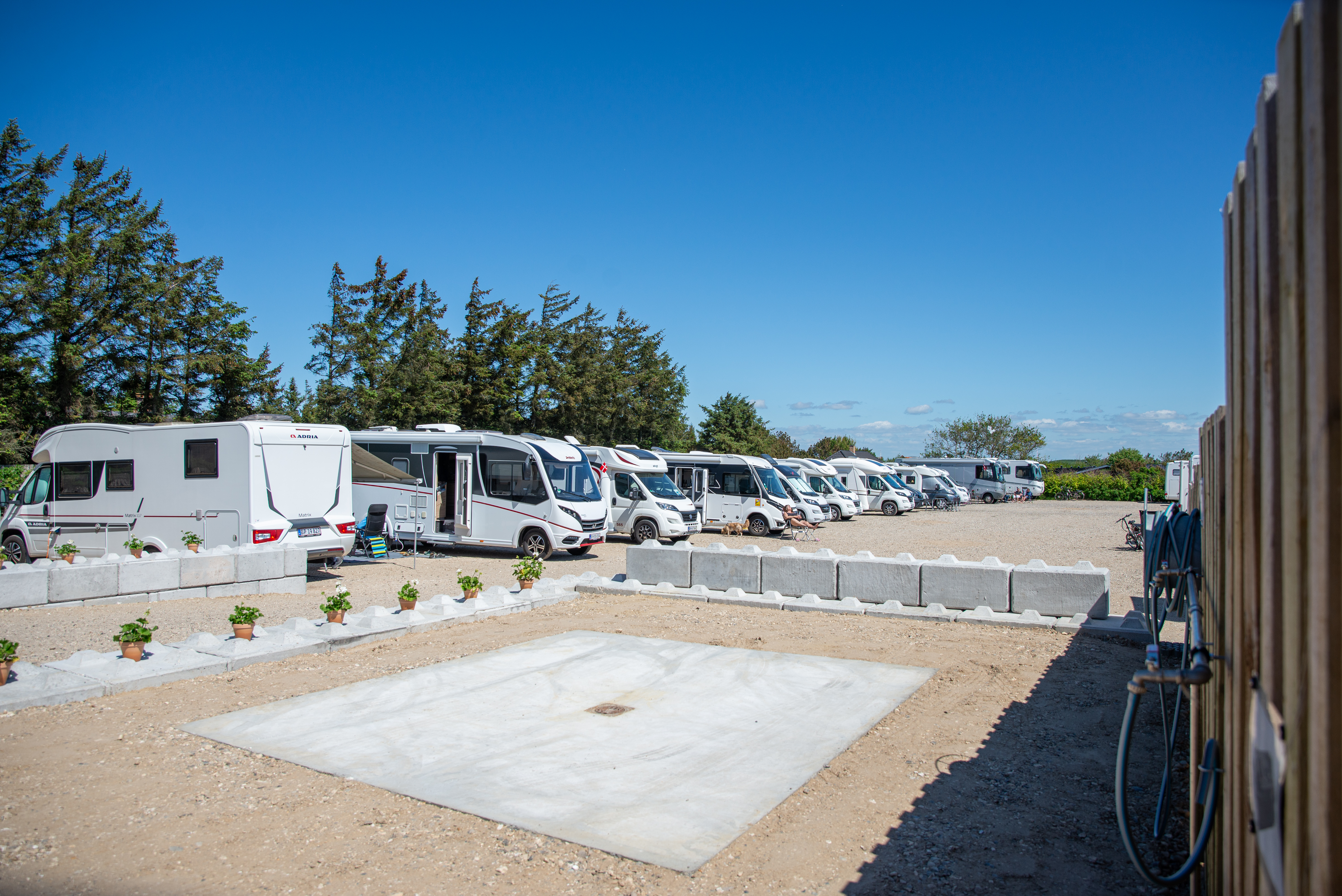 kampeerplaats voor campers - Vedersø Klit - Stellplatz Søndervig