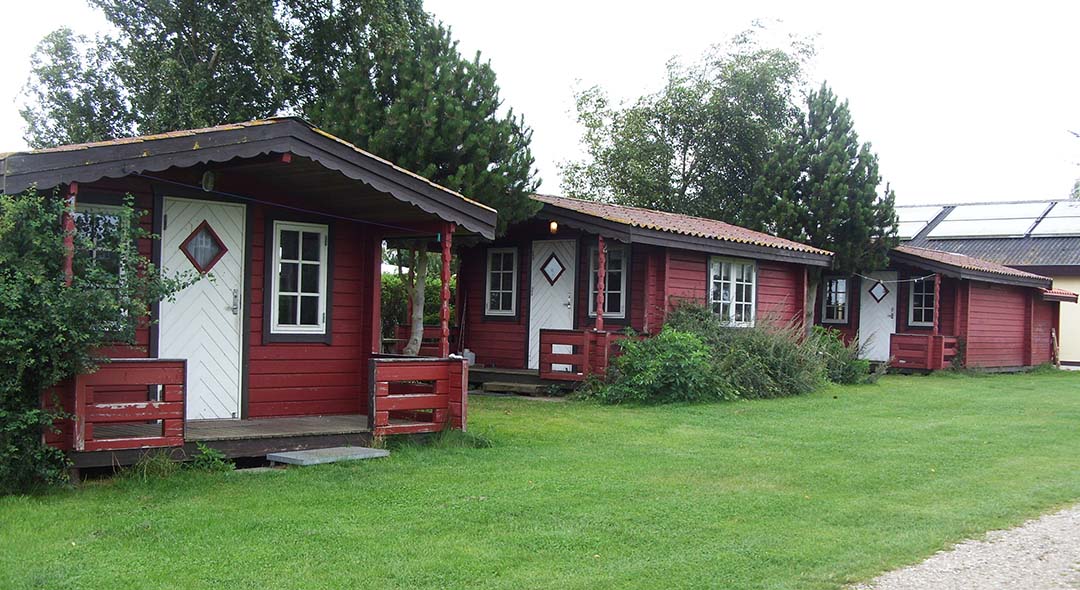 Wohnmobilstellplatz: Hütten - Gåsevig Strand Camping