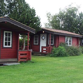 Wohnmobilstellplatz: Hütten - Gåsevig Strand Camping