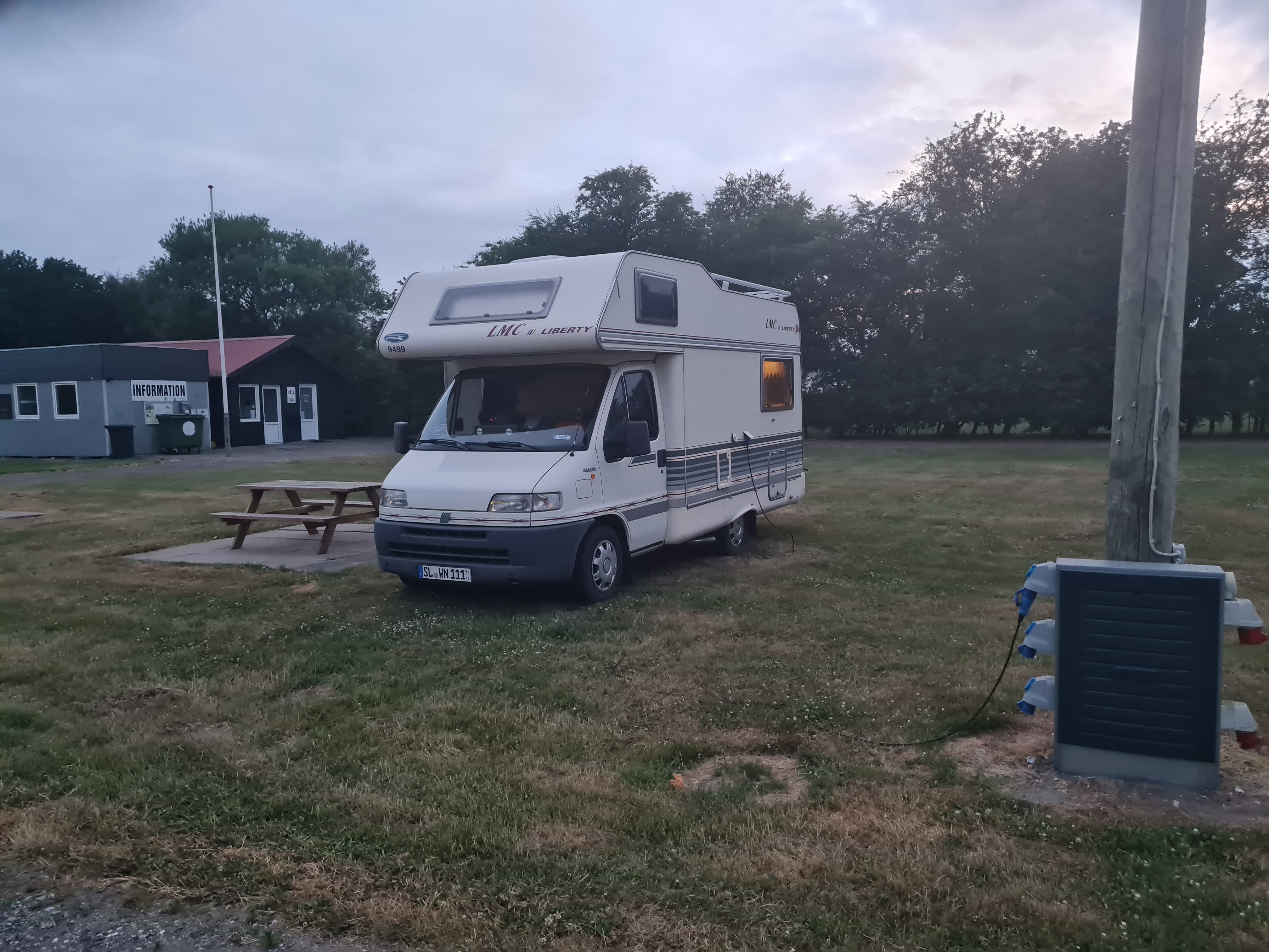 Area sosta per camper - Toppen af Danmark - Der Stellplatz. - Flauenskjold Autocamping