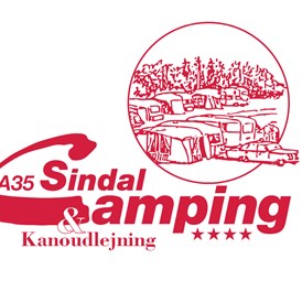 Wohnmobilstellplatz: Logo - A35 Sindal Camping Dänemark Kanuverleih