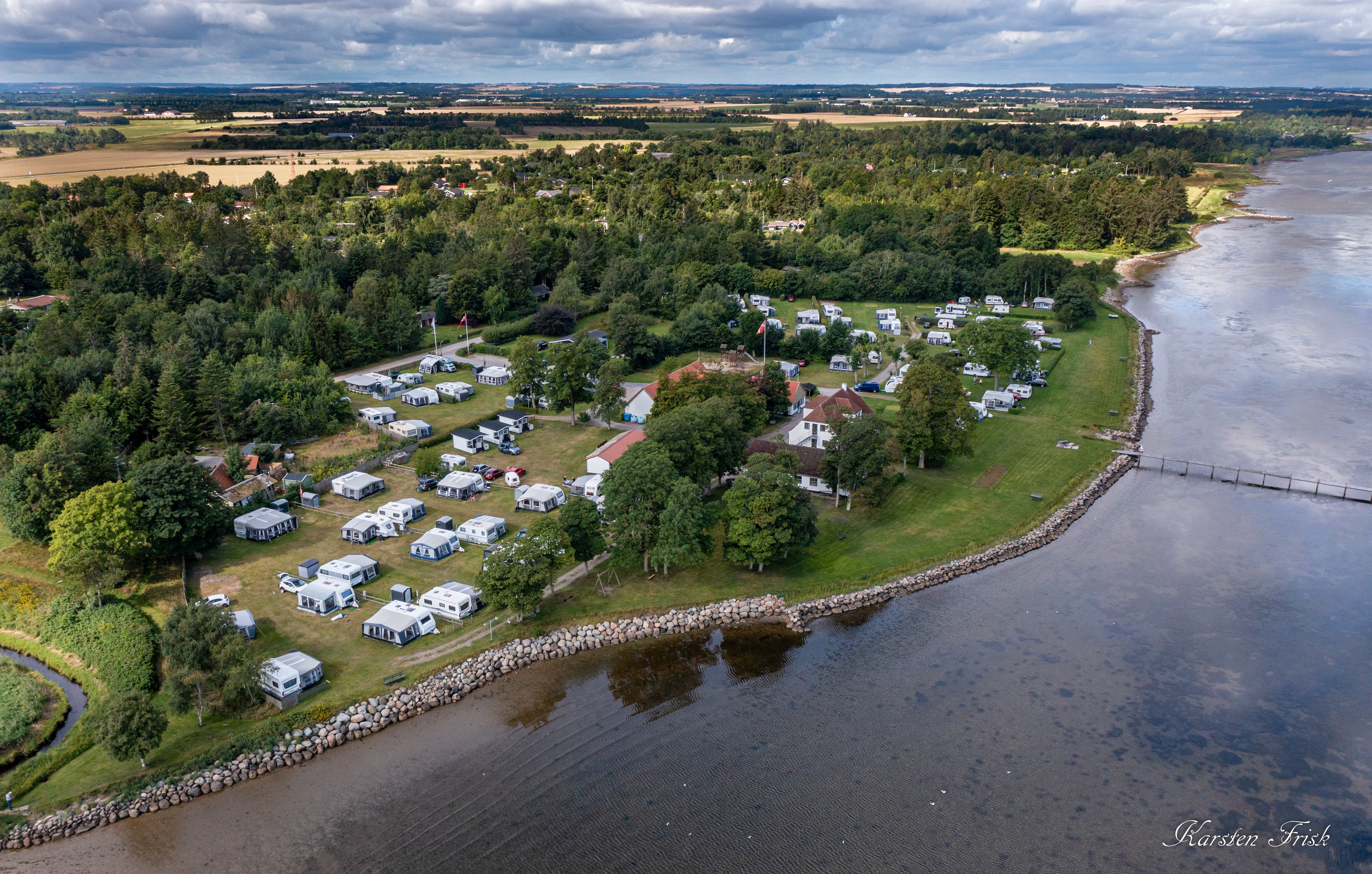 Wohnmobilstellplatz: Frydenstrand Camping - Frydenstrand Camping Mou - Areal