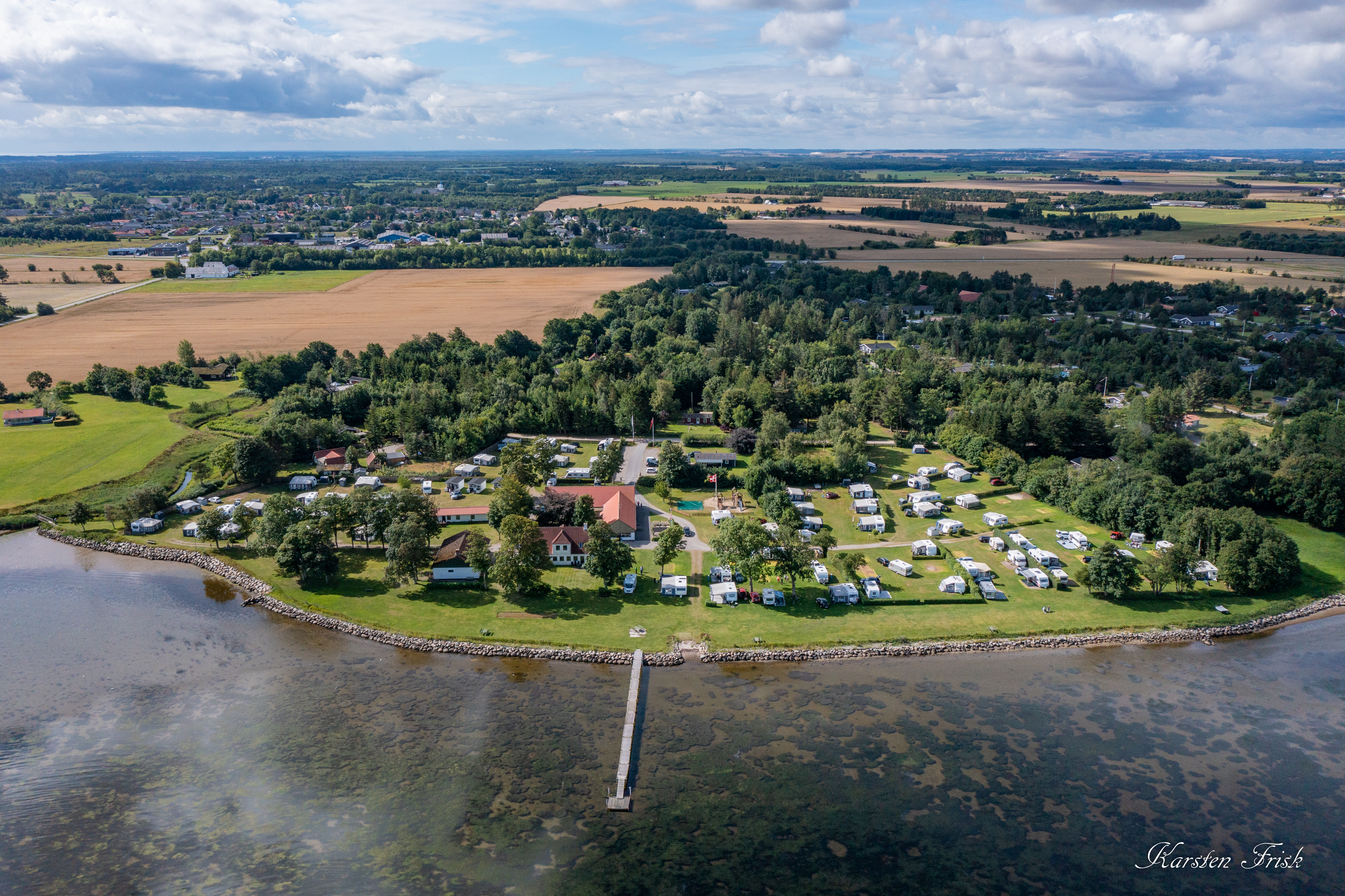 Wohnmobilstellplatz: Frydenstrand Camping - Frydenstrand Camping Mou - Areal