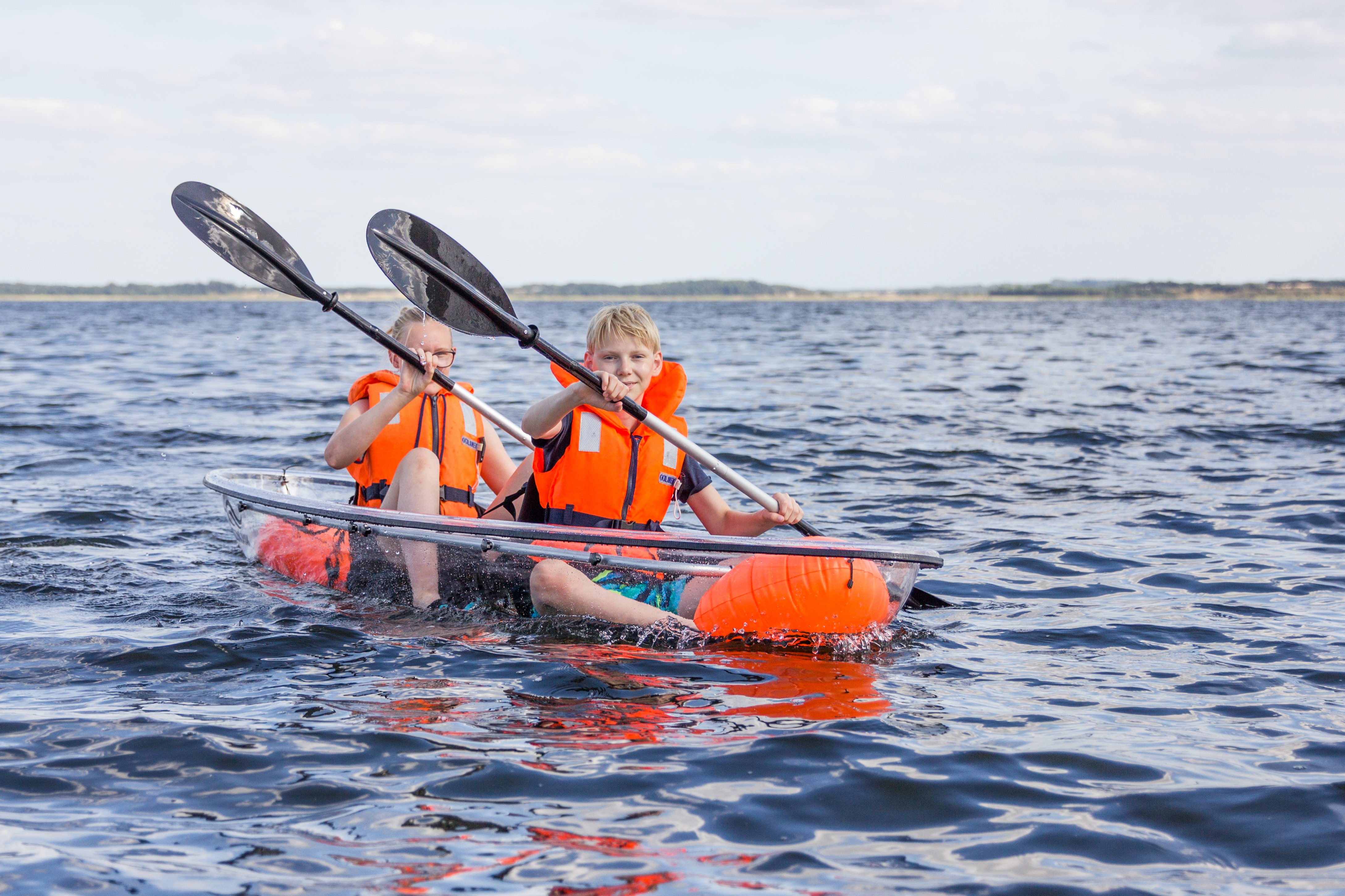 Place de parking pour camping-car - Viborg-Region - Turen in Glaskayaks mit www.visionkayak.com  - Skive Fjord Camping