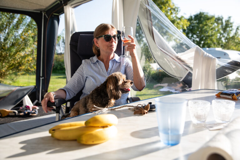 Place de parking pour camping-car - Viborg-Region - Geniesen das leben mit Hund auf camping - Skive Fjord Camping