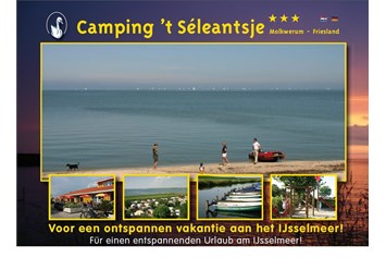 Wohnmobilstellplatz: Prospekt Camping Seleantsje - Campercamping 't Seleantsje Molkwerum