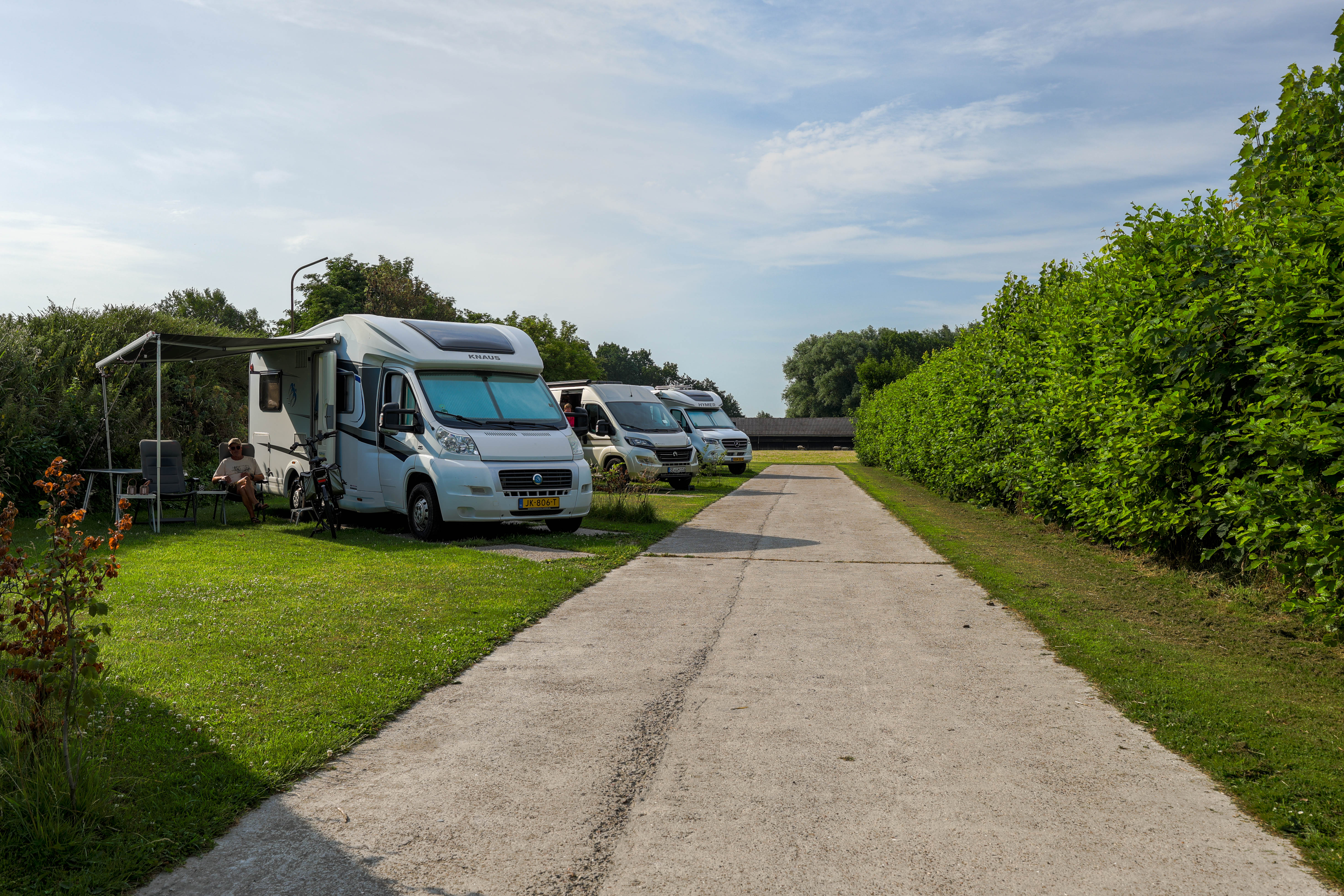 Reisemobilstellplatz - Egmond-Binnen - Camping de Boerenzwaluw, Zijdewind, Noord Holland  - Camping de Boerenzwaluw