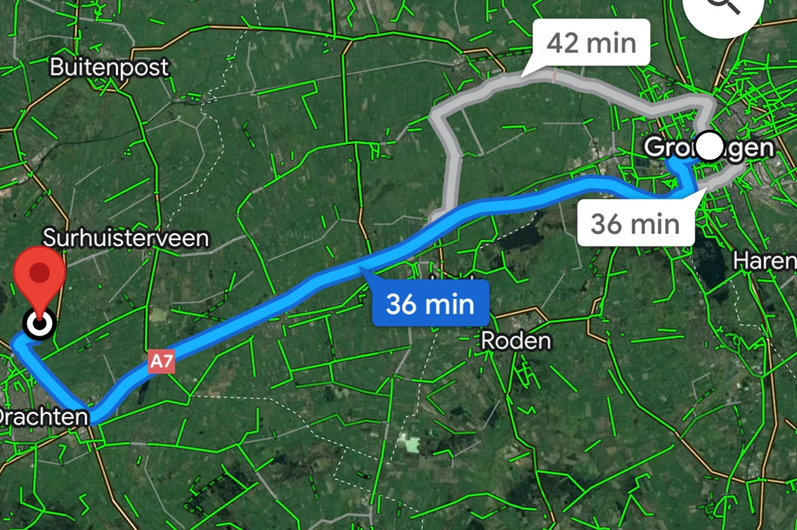 Wohnmobilstellplatz: Route von Groningen  - SVR Camping La Dure Watersport en Recreatie