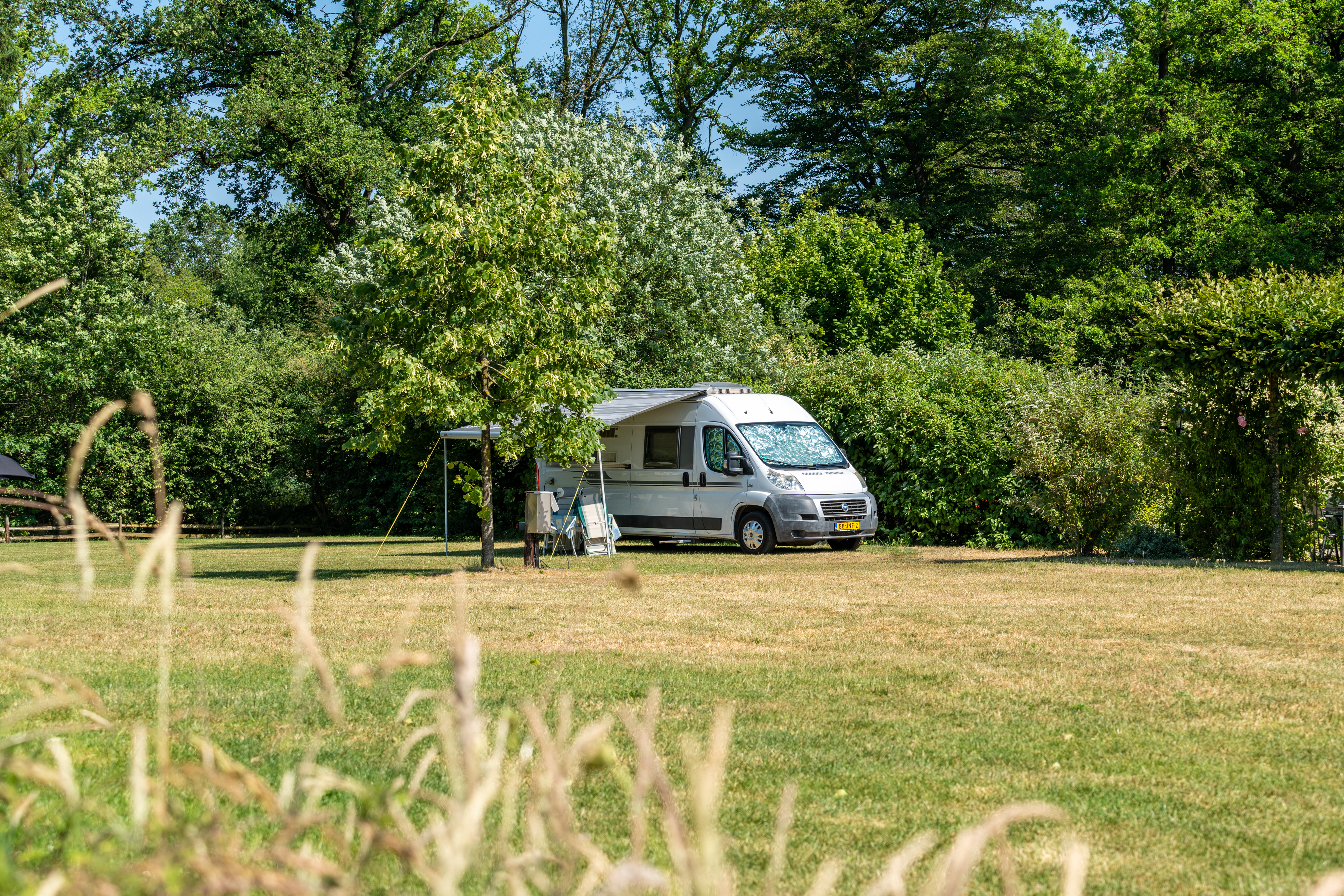 Wohnmobilstellplatz: Mini-Camping und B&B Veenemaat