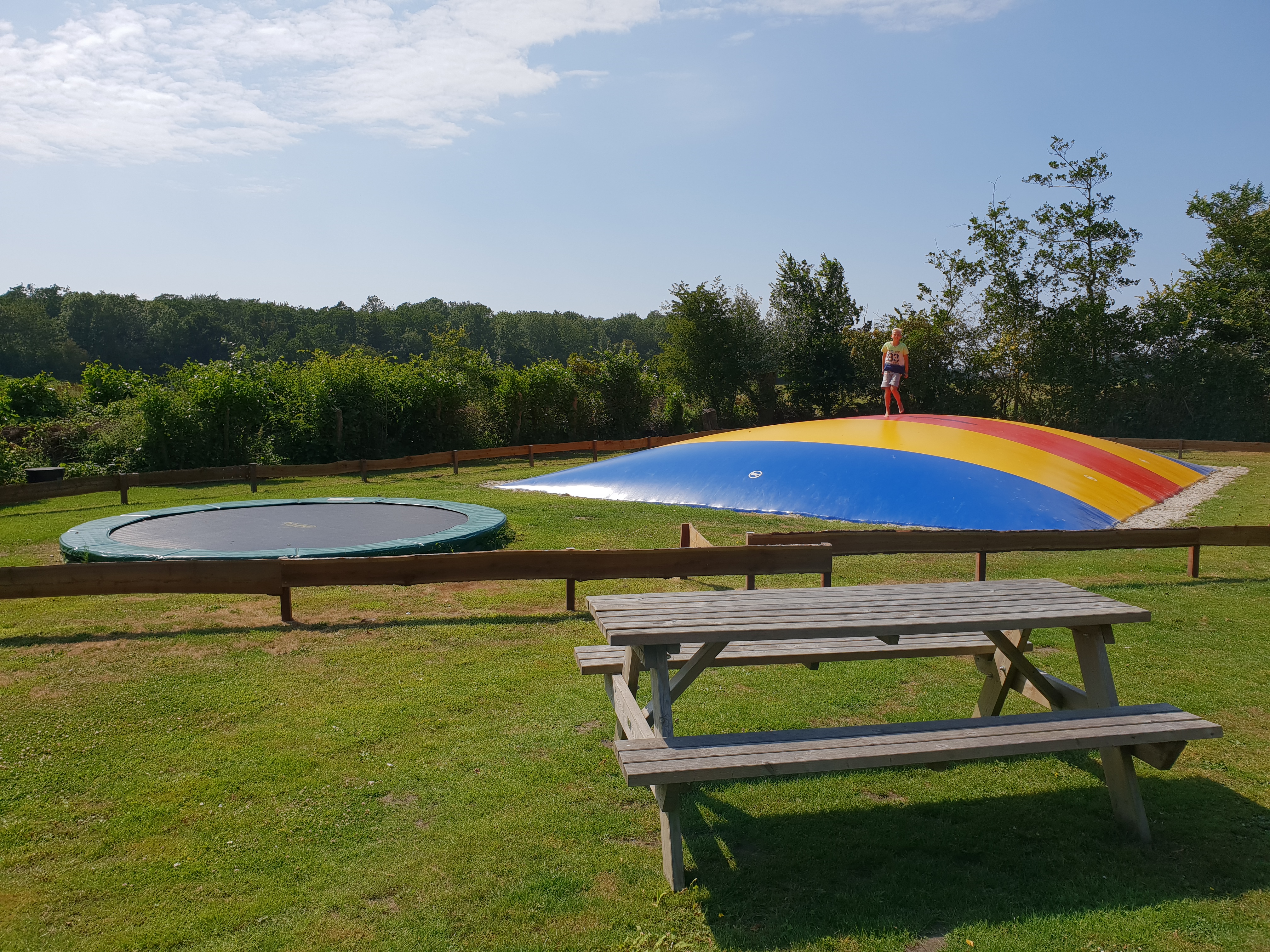 Wohnmobilstellplatz: Spielplatz - Charme Camping ‘t Bullekroffie