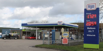 Reisemobilstellplatz - Winterswijk Meddo - Tankstation Wikkerink, serviceplaats