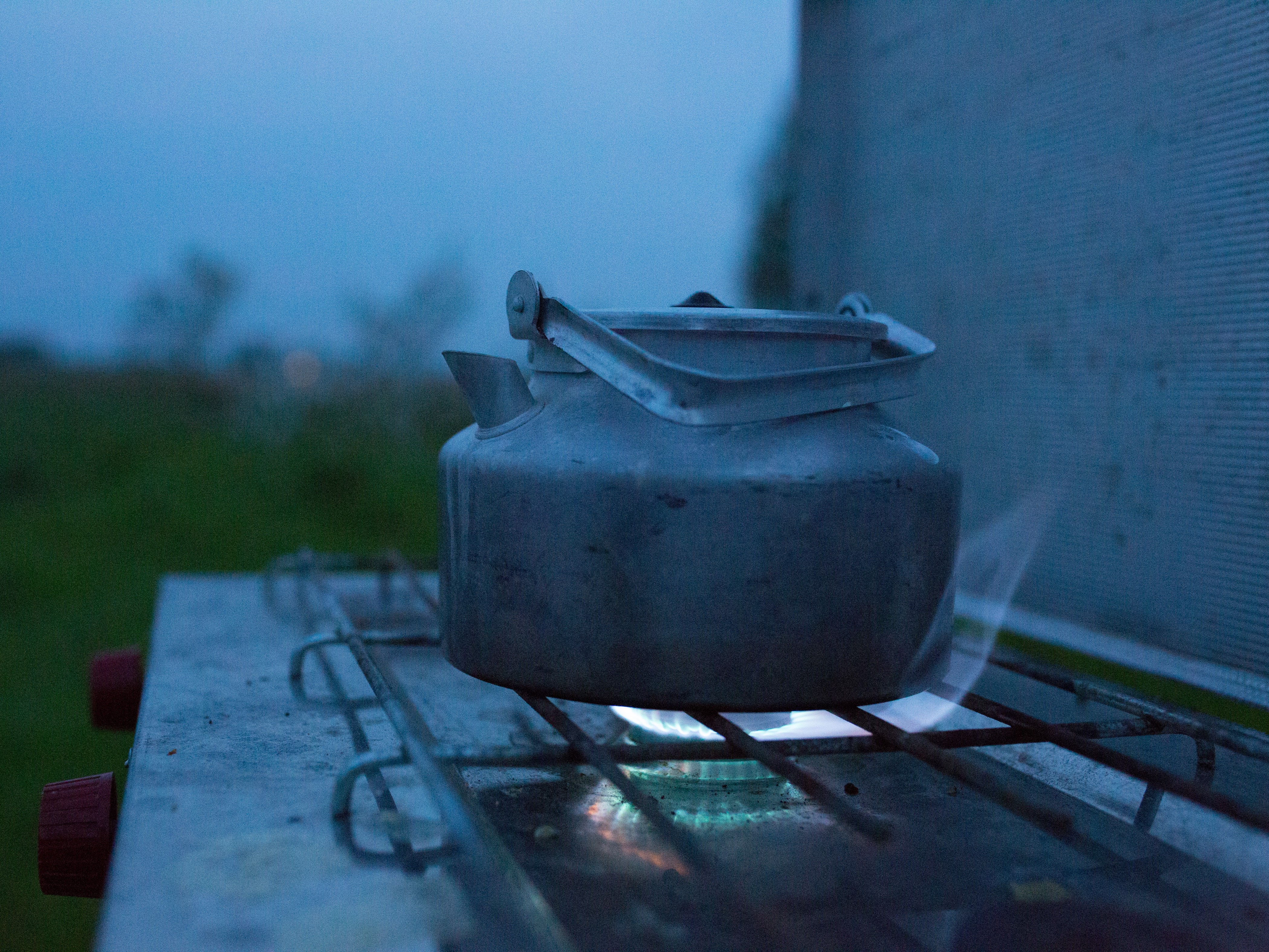 Wohnmobilstellplatz: Kochen im Feld - Naturcampingplatz it Dreamlân