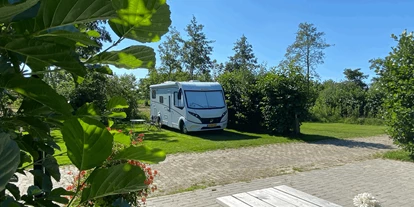 Reisemobilstellplatz - WLAN: am ganzen Platz vorhanden - Kollumerzwaag - Camping 't Heidestek/Camperplaats 't Heidestek
