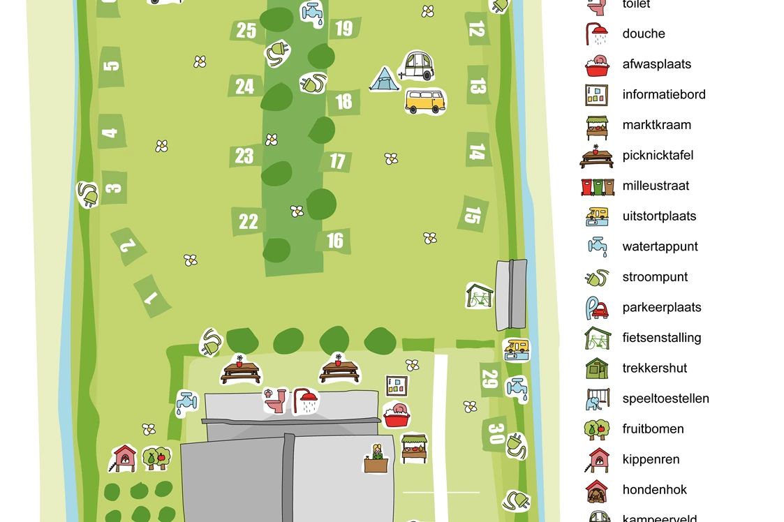 Wohnmobilstellplatz: Camping de Fruitboom