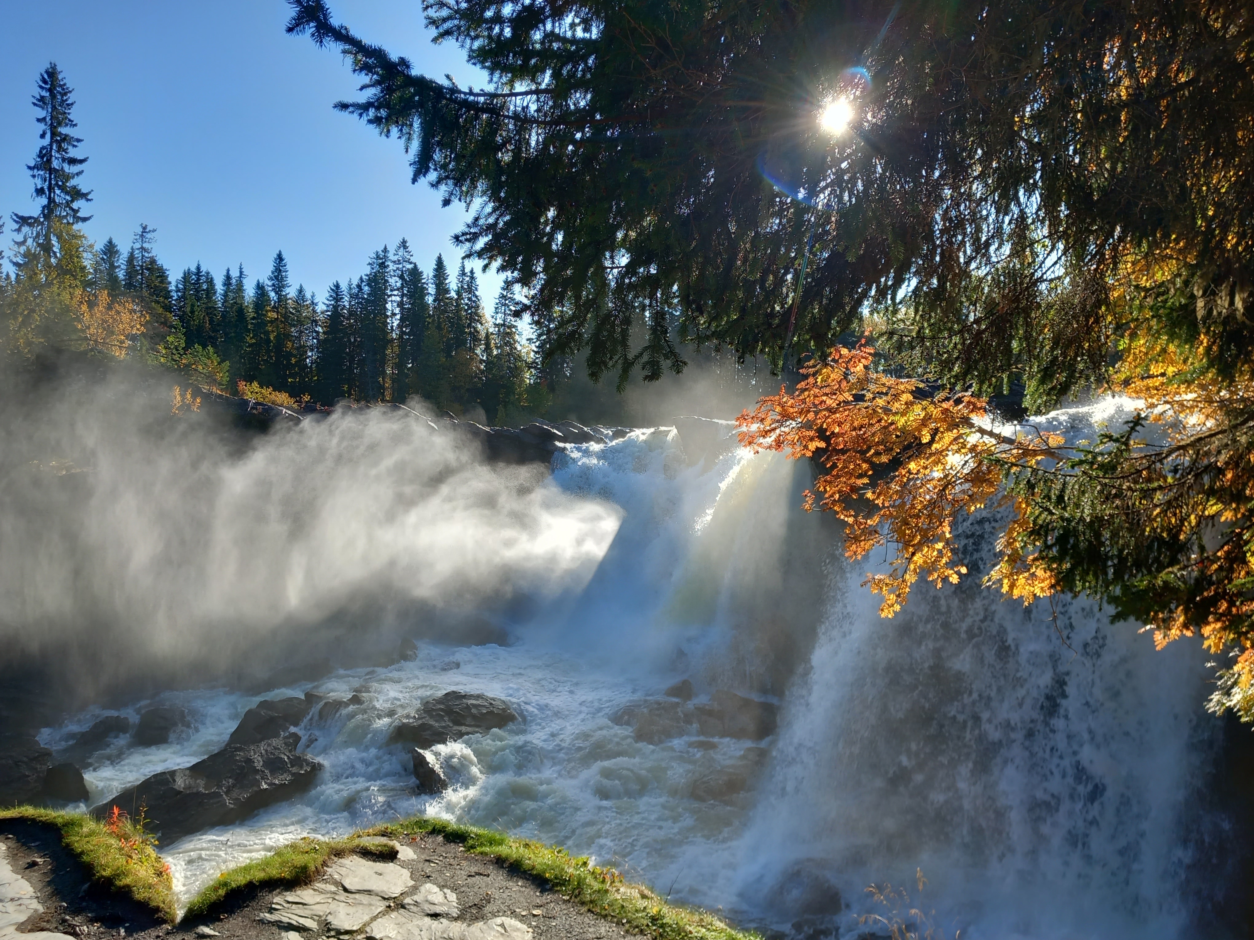 Wohnmobilstellplatz: Ristafallet Camping