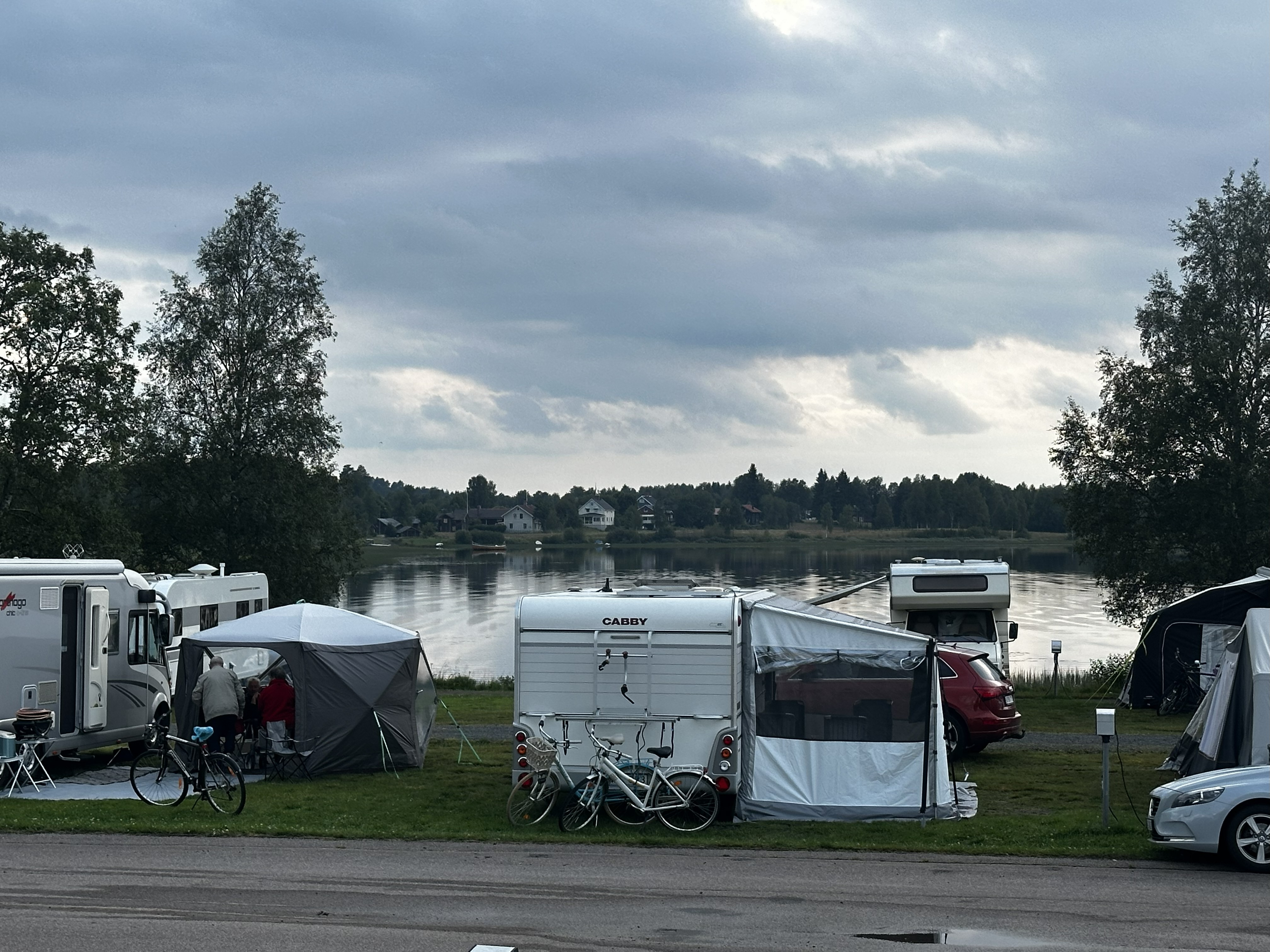 Reisemobilstellplatz - Art des Stellplatz: im Campingplatz - Mittelschweden - Lake overview Malungscamping - Malungs Camping