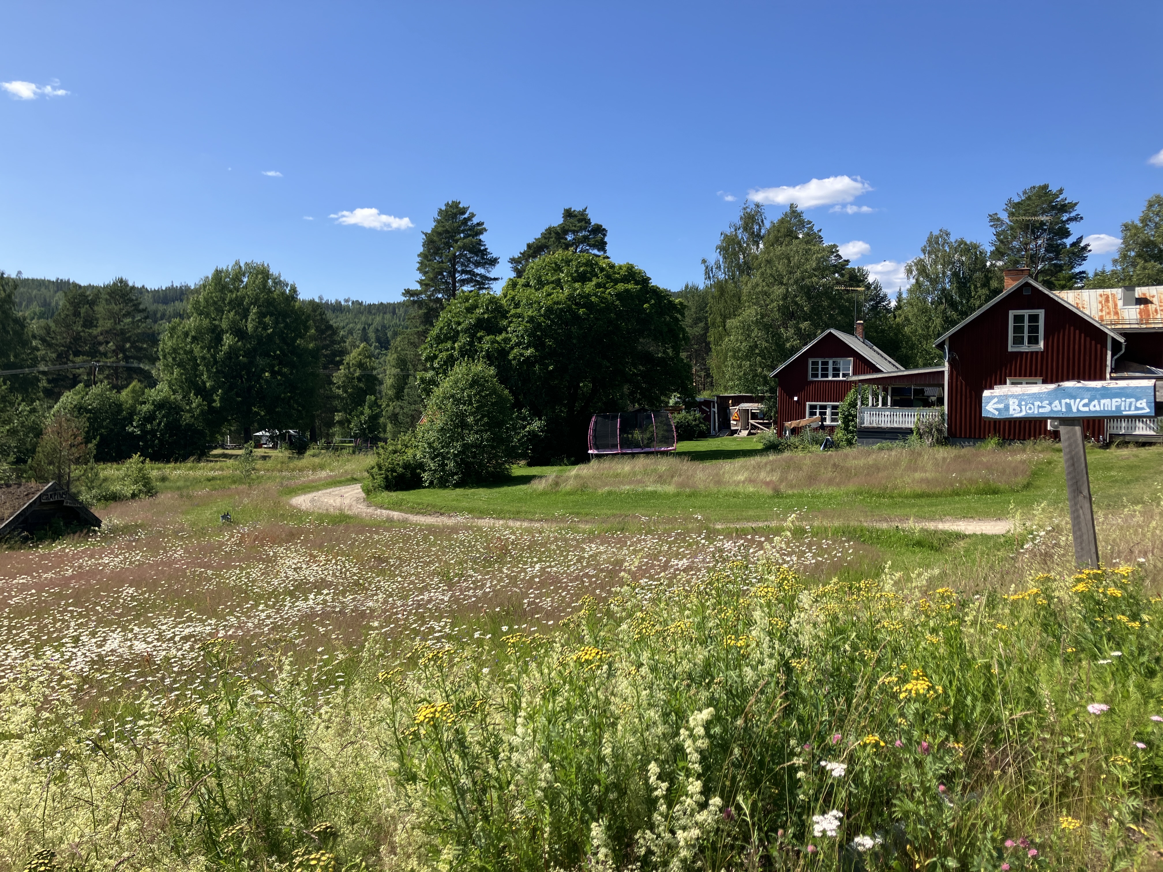 Wohnmobilstellplatz: oprit camping - Björsarv Camping