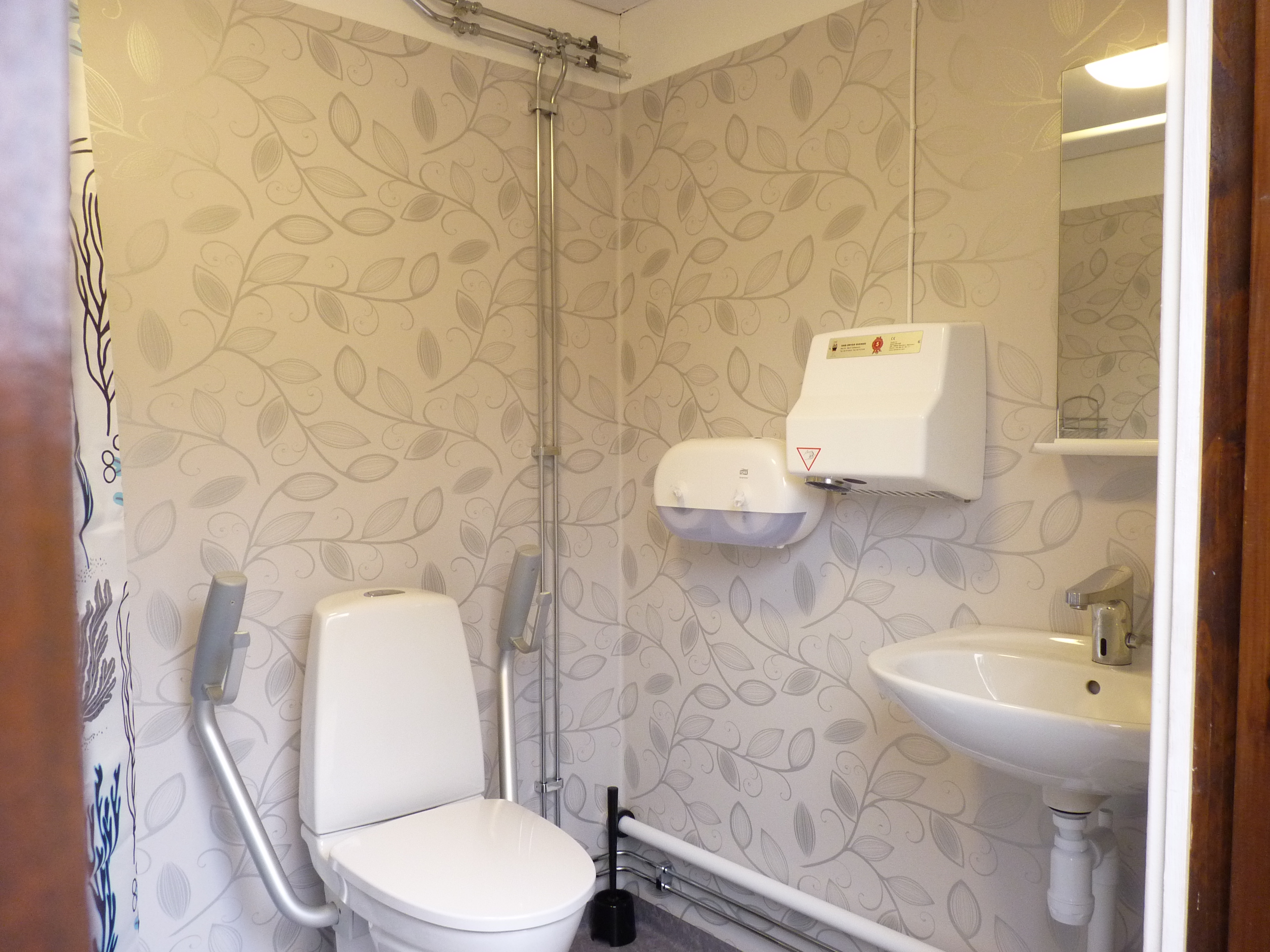 Wohnmobilstellplatz: toilette 
 - Hammarstrands Camping.