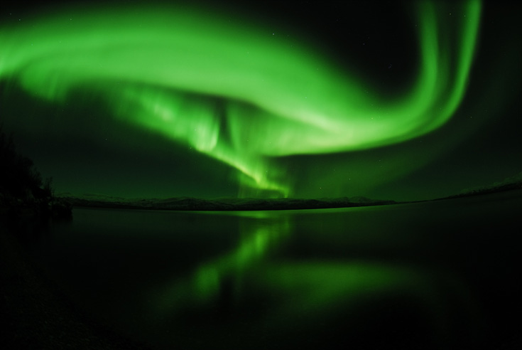 Wohnmobilstellplatz: Nordlichter - Hammarstrands Camping.