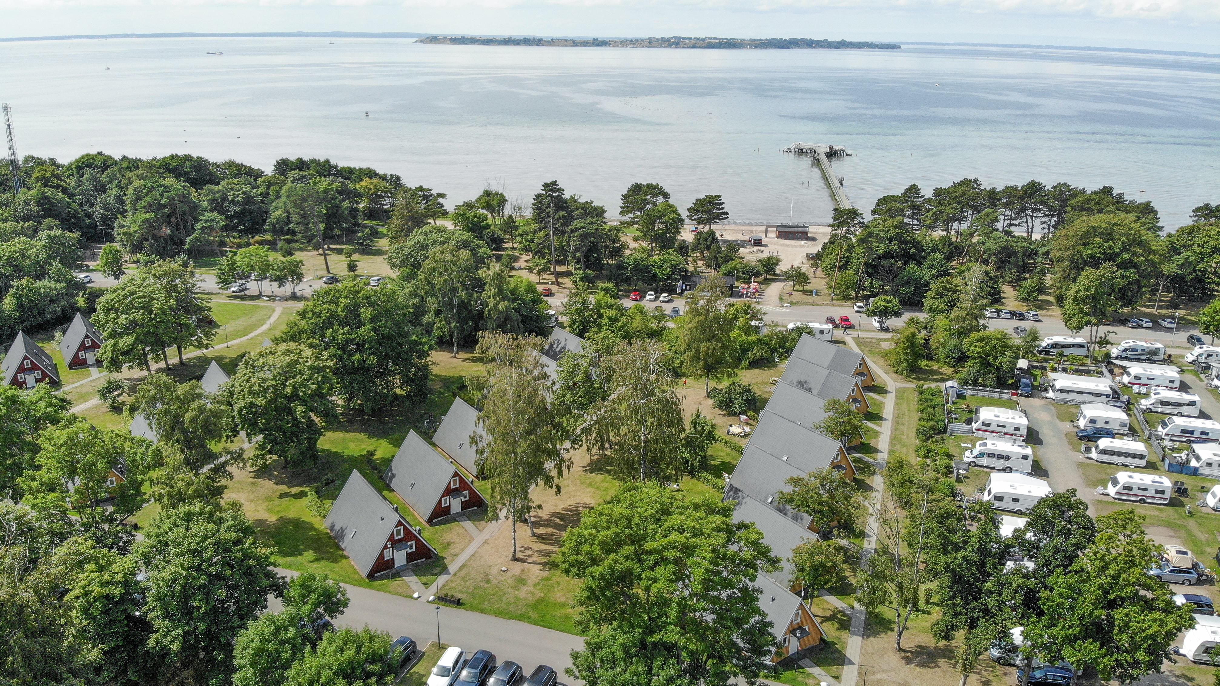 RV park - Barsebäck - Picture over the area - Borstahusen Campingresort