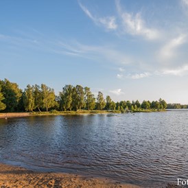Wohnmobilstellplatz: Camping vid Tydingesjöns