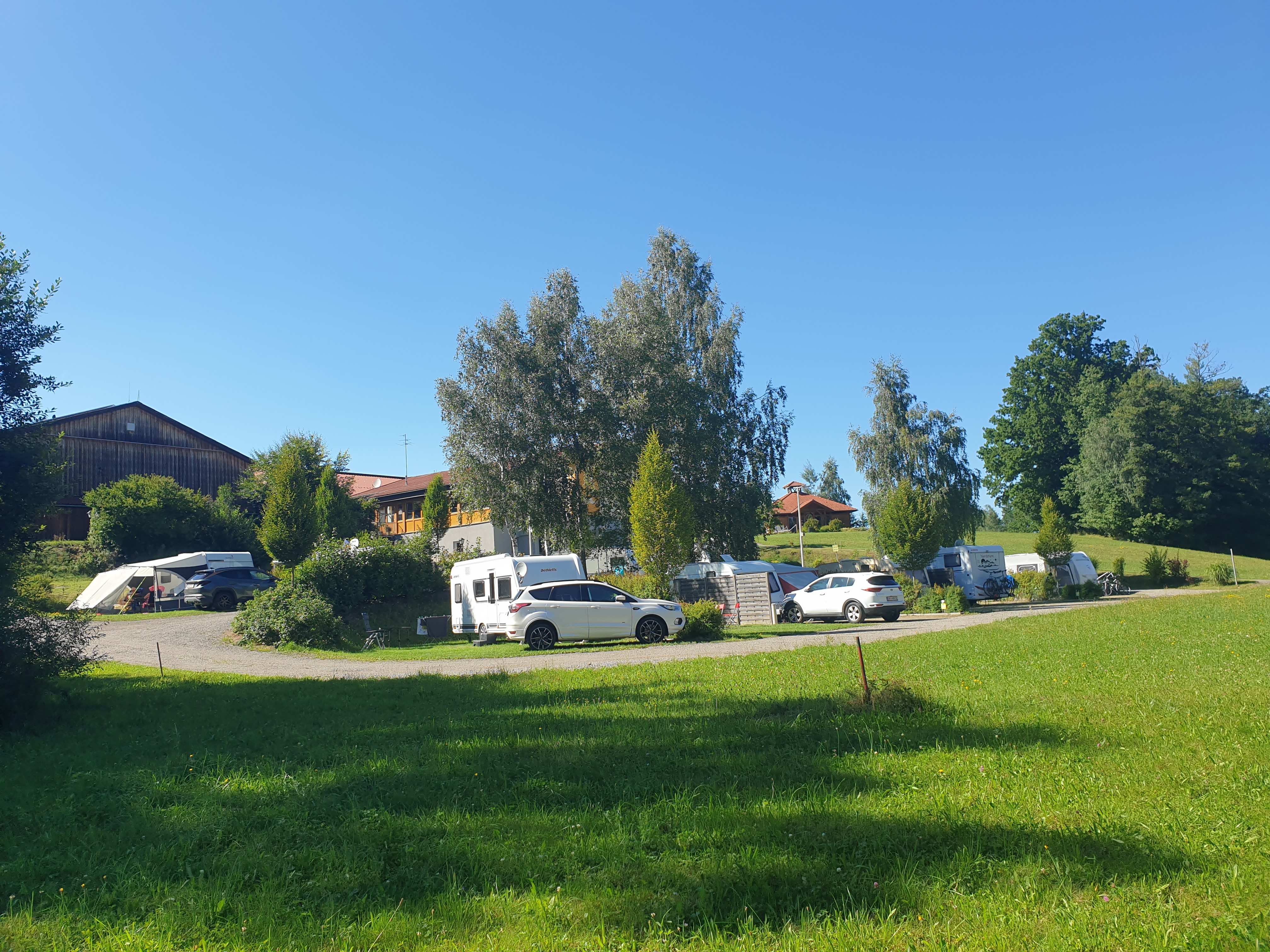 Area sosta per camper - Waidhofen an der Thaya - Campingplatz - Blick Richtung Nordwesten - Camping Waldenstein