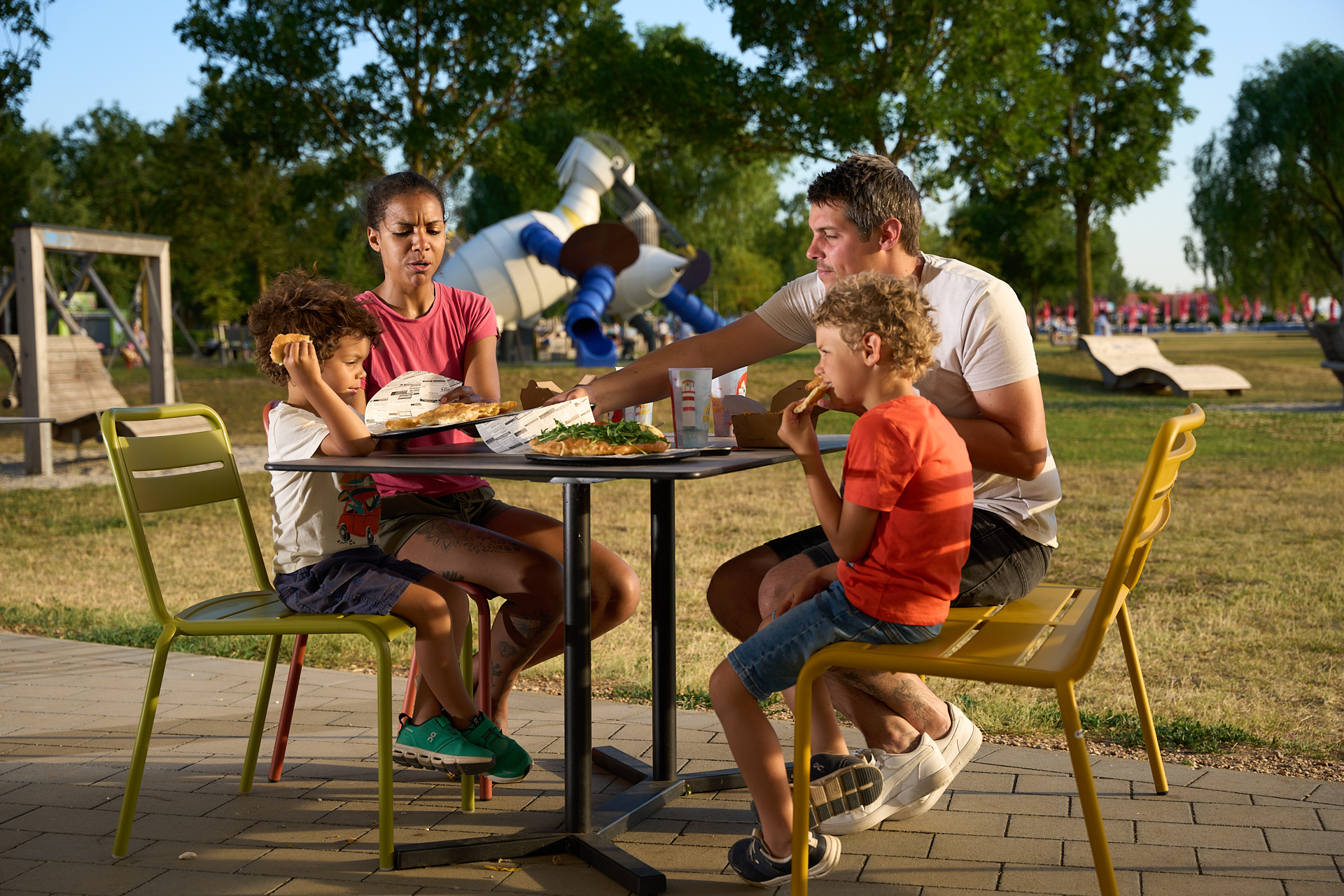 Wohnmobilstellplatz: Restaurant SUNBAY Podersdorf am See  - Strandcamping Podersdorf am See