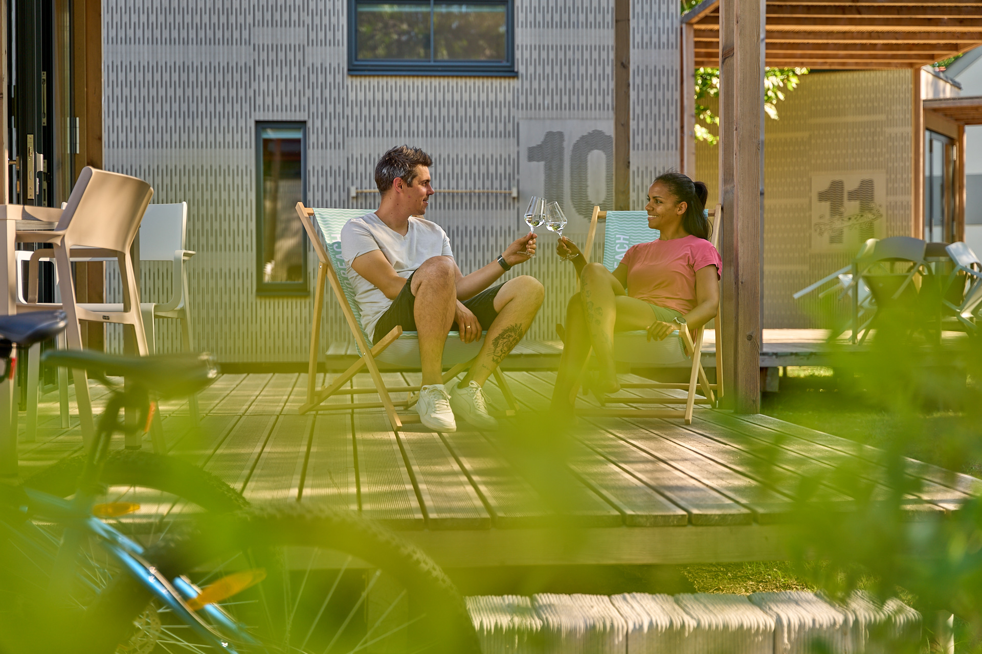 Wohnmobilstellplatz: Chillen im Mobile Home Strandcamping Podersdorf am See - Strandcamping Podersdorf am See