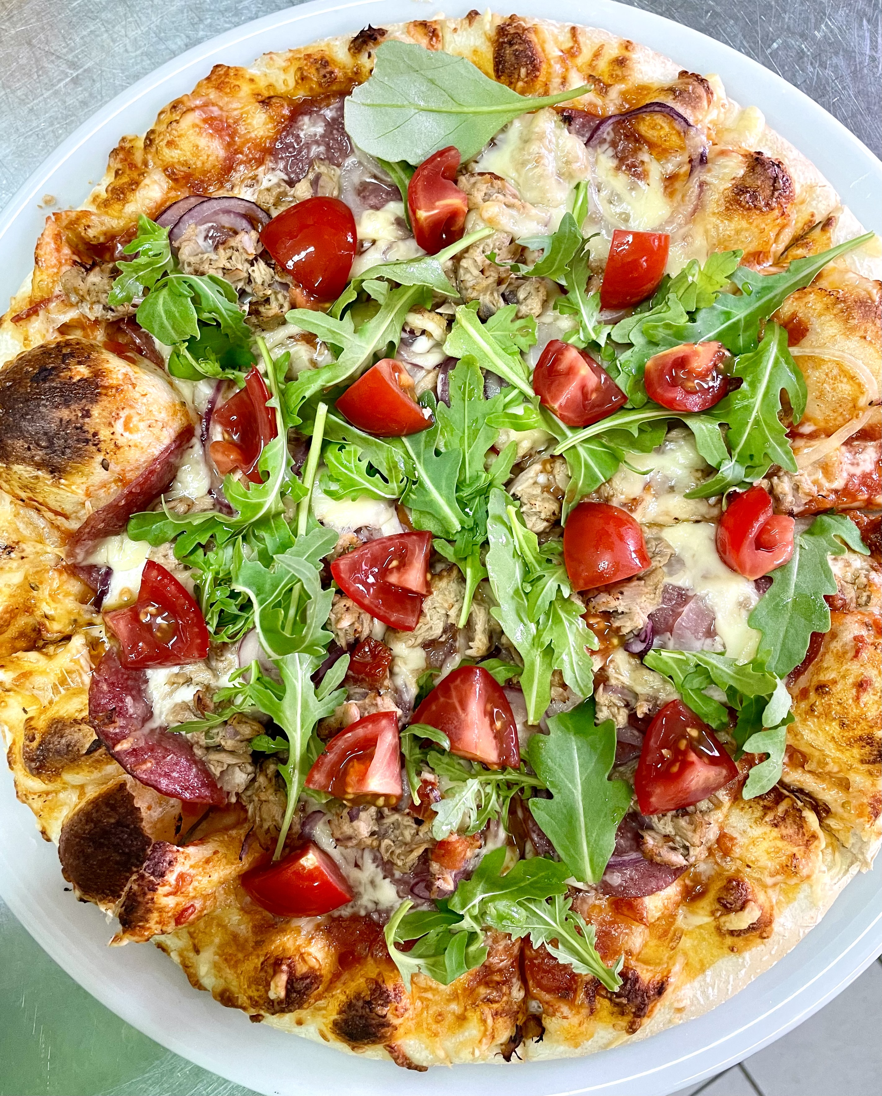 Wohnmobilstellplatz: Lecker Pizzen - Lechtal Camping Tirol