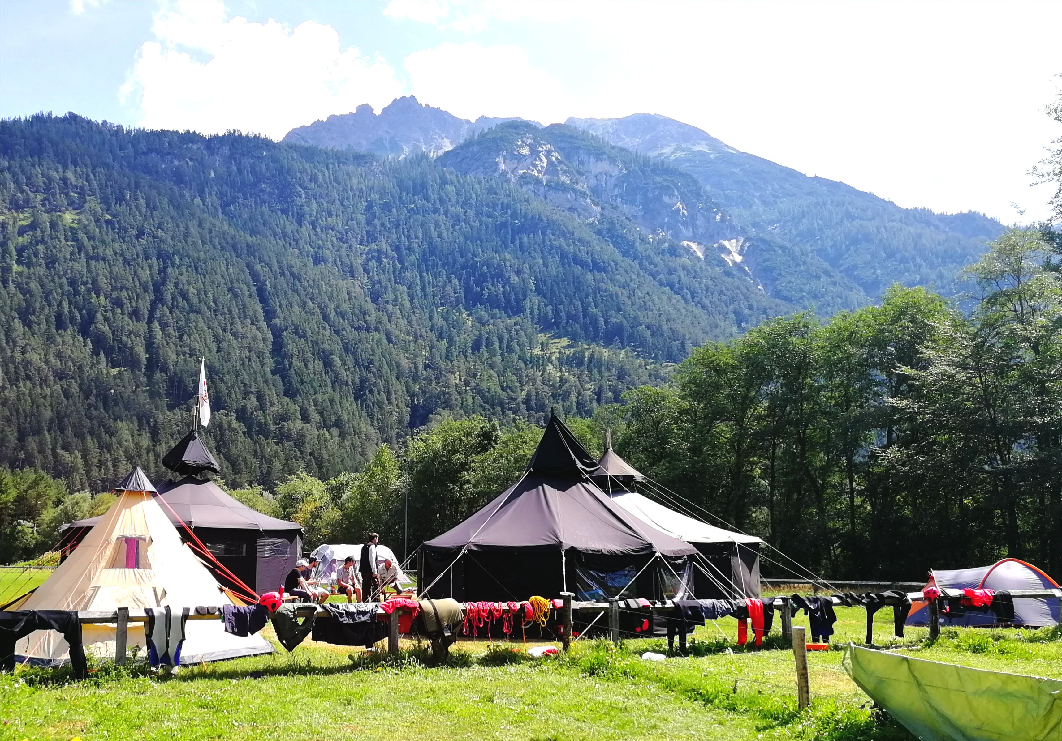 Wohnmobilstellplatz: Zelten - Lechtal Camping Tirol