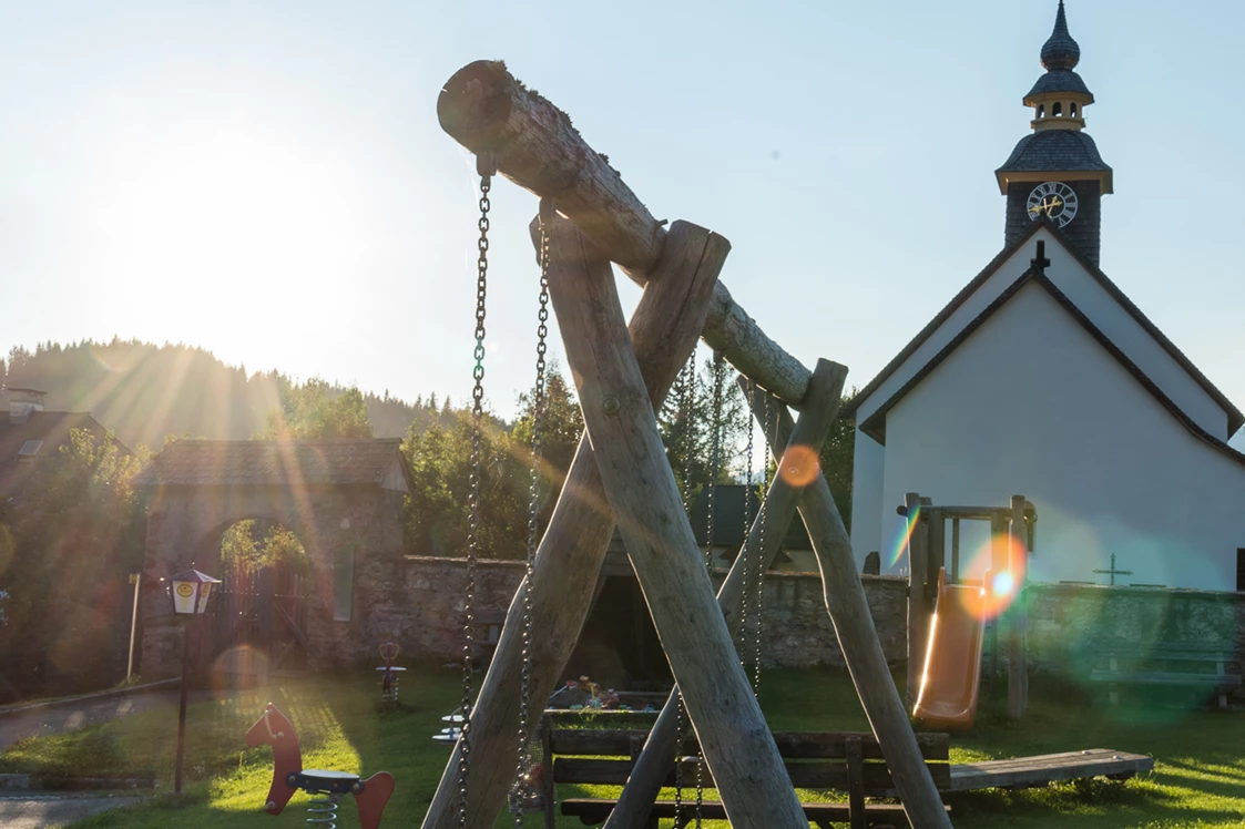 Wohnmobilstellplatz: Kinderspielplatz - Alpengasthaus Moser