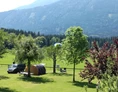 Wohnmobilstellplatz: Stellplatz mit Bergkulisse - Camping Reiter