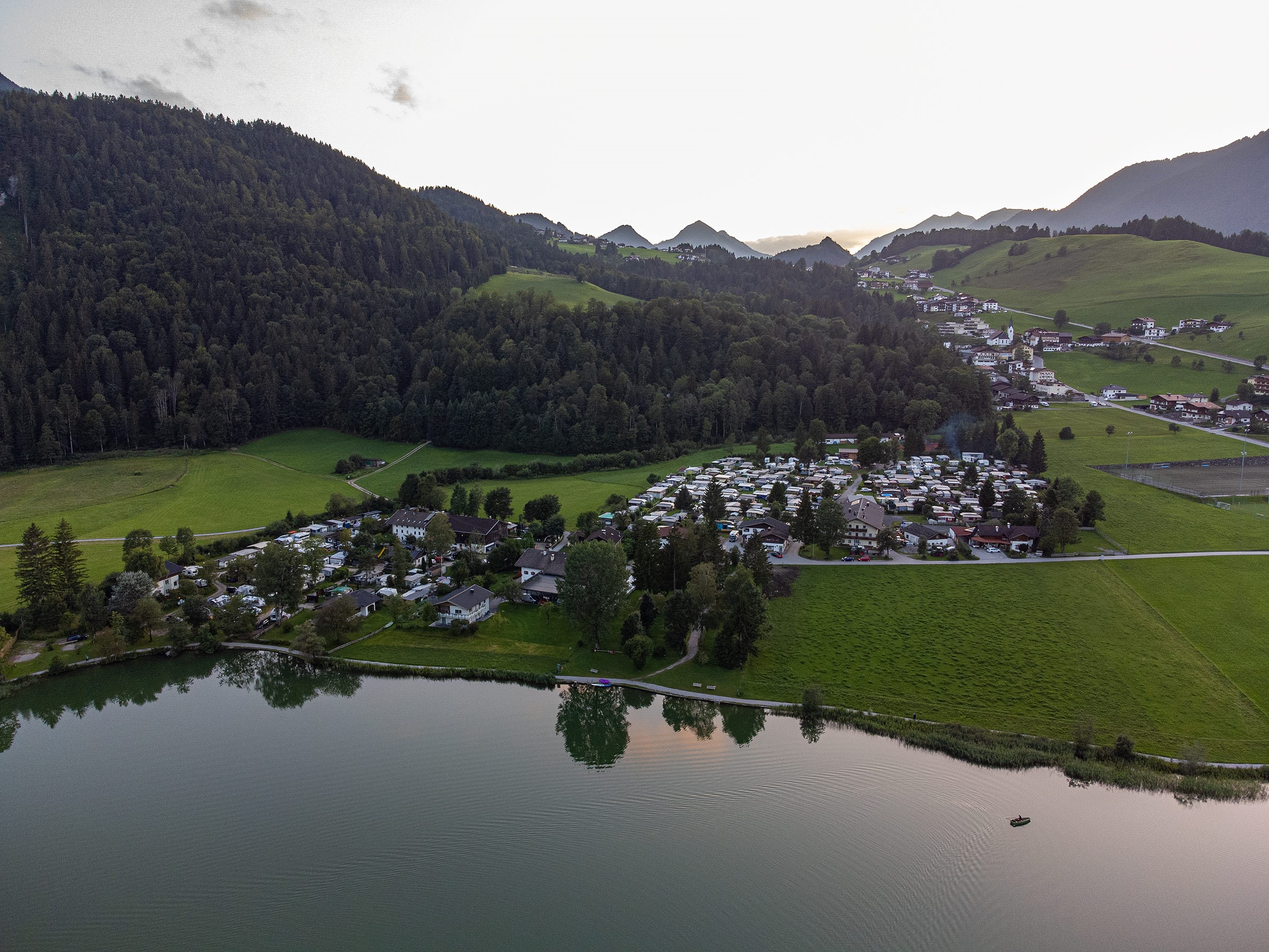 Reisemobilstellplatz - Brannenburg - Camping Hiasenhof